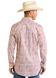 Paisley Print by Rock & Roll ~ Cream - Henderson's Western Store