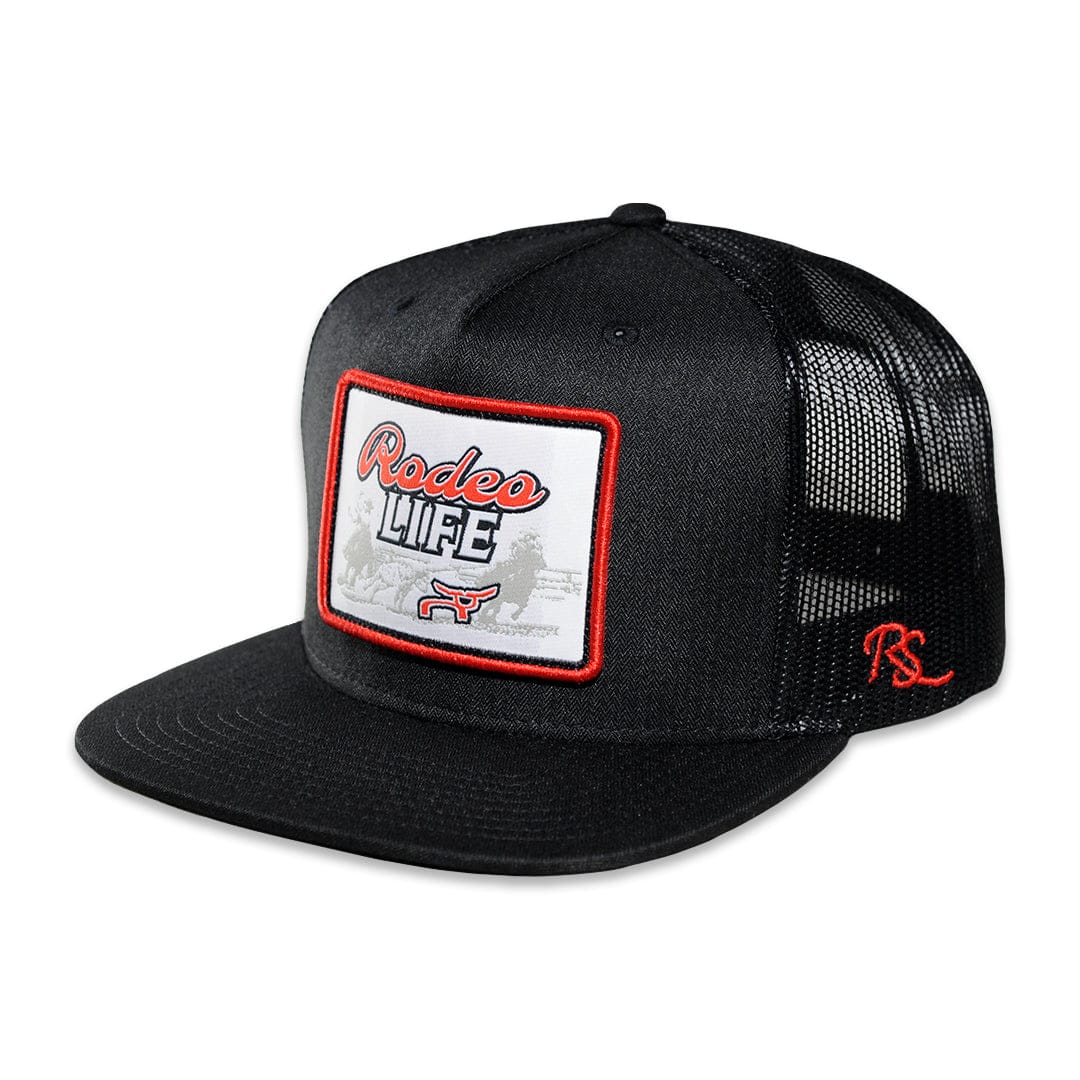RoreSmart Cap ~ Rodeo Life ~ Black - Henderson's Western Store