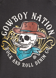 Skull Hoodie by Rock & Roll - Henderson's Western Store