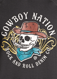 Skull Hoodie by Rock & Roll - Henderson's Western Store