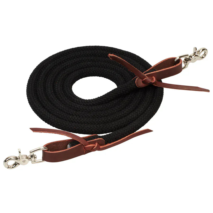 EcoLuxe™ Bamboo Round Trail Rein - Henderson's Western Store