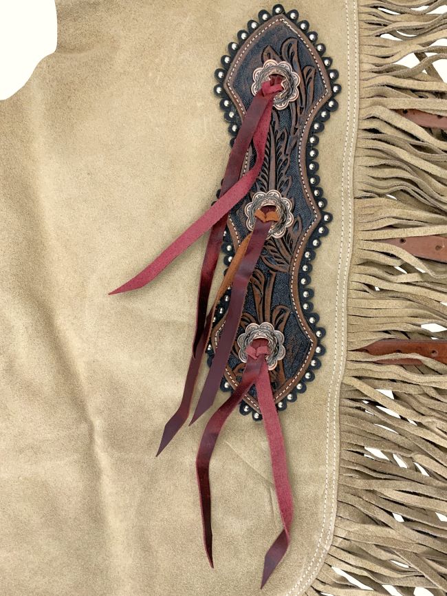 Wildflower Brown Chinks - Henderson's Western Store