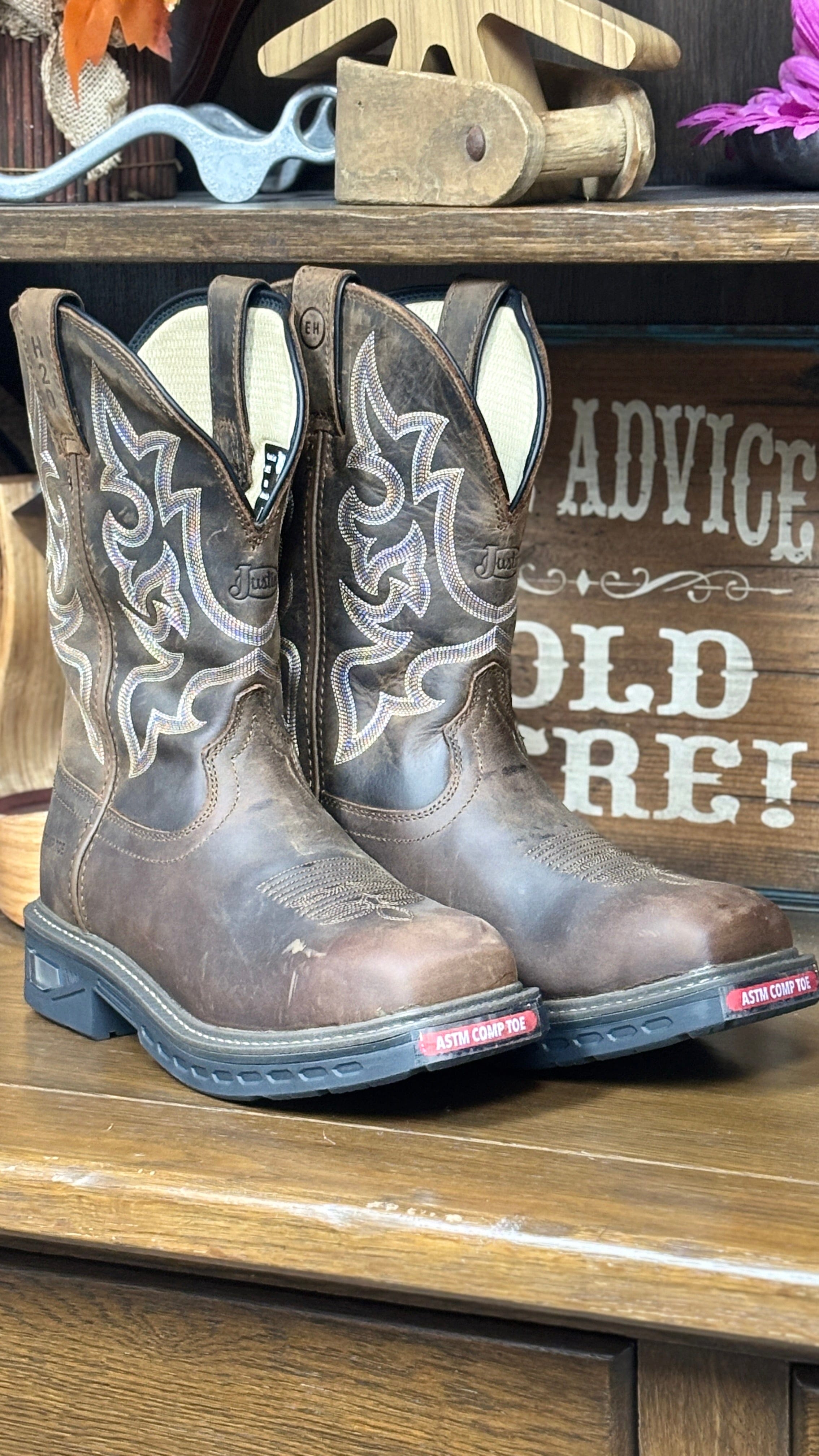 Rigman Waterproof Boots by Justin - Henderson's Western Store