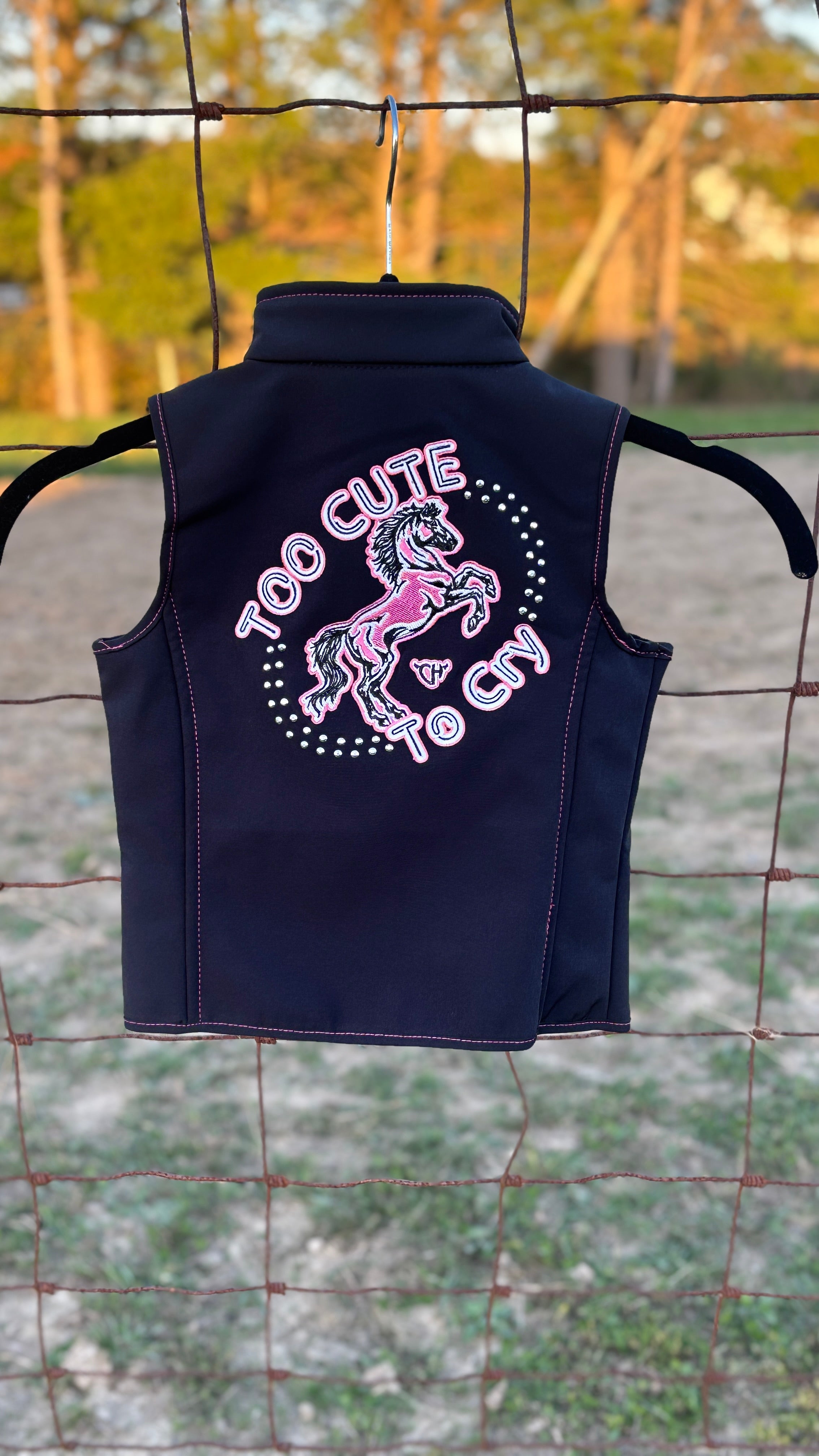 Cowgirl Hardware Too Cute Vest - Henderson's Western Store