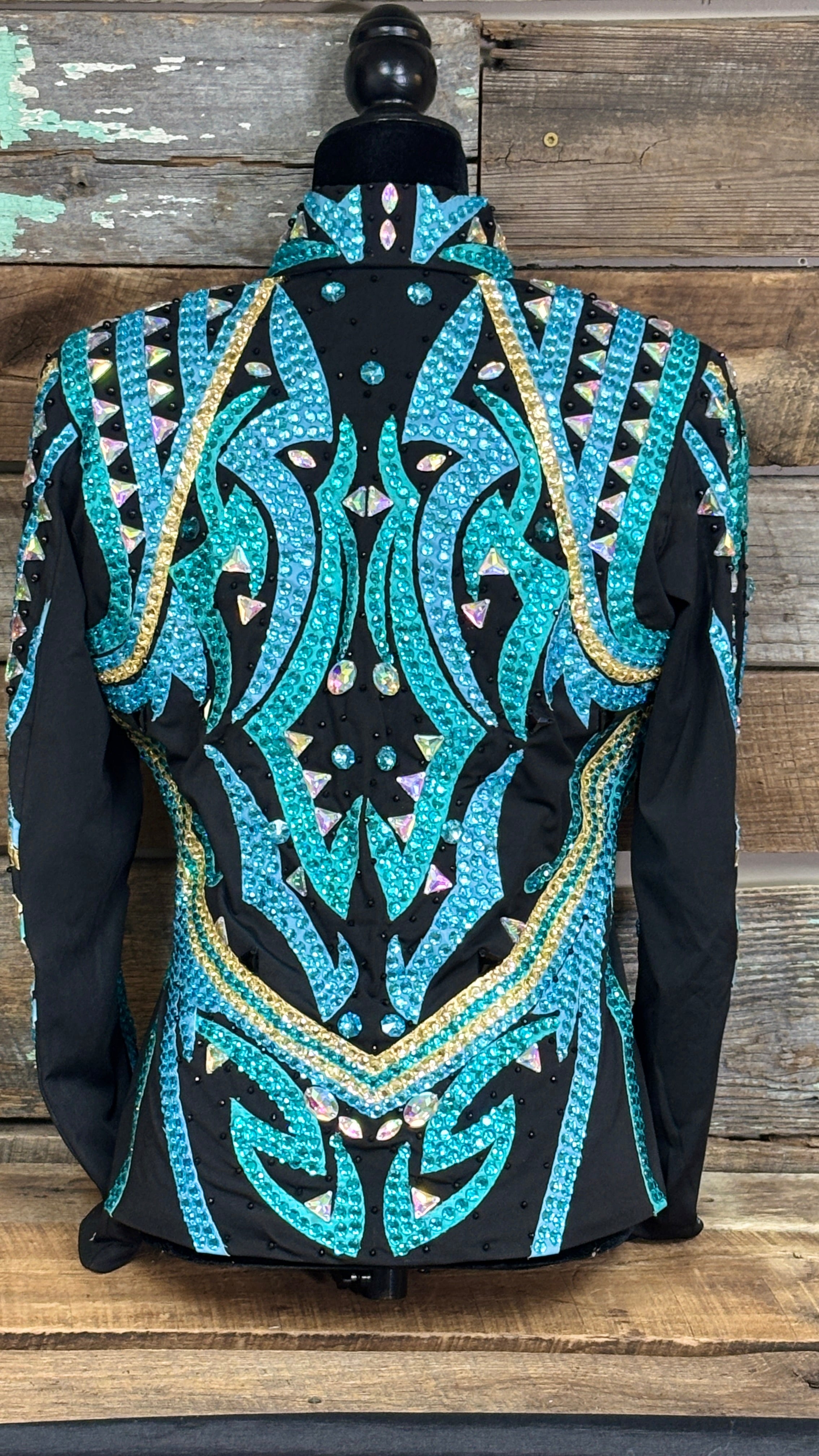 All Day Show Jacket ~ Teal Green - Henderson's Western Store