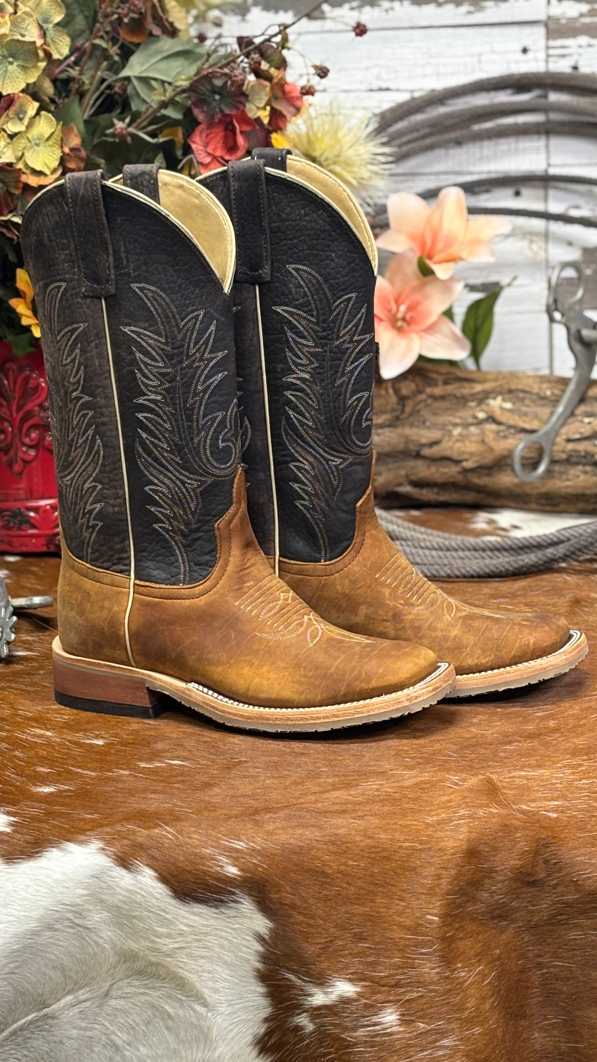 Brahma Bison Anderson Bean Boots - Henderson's Western Store
