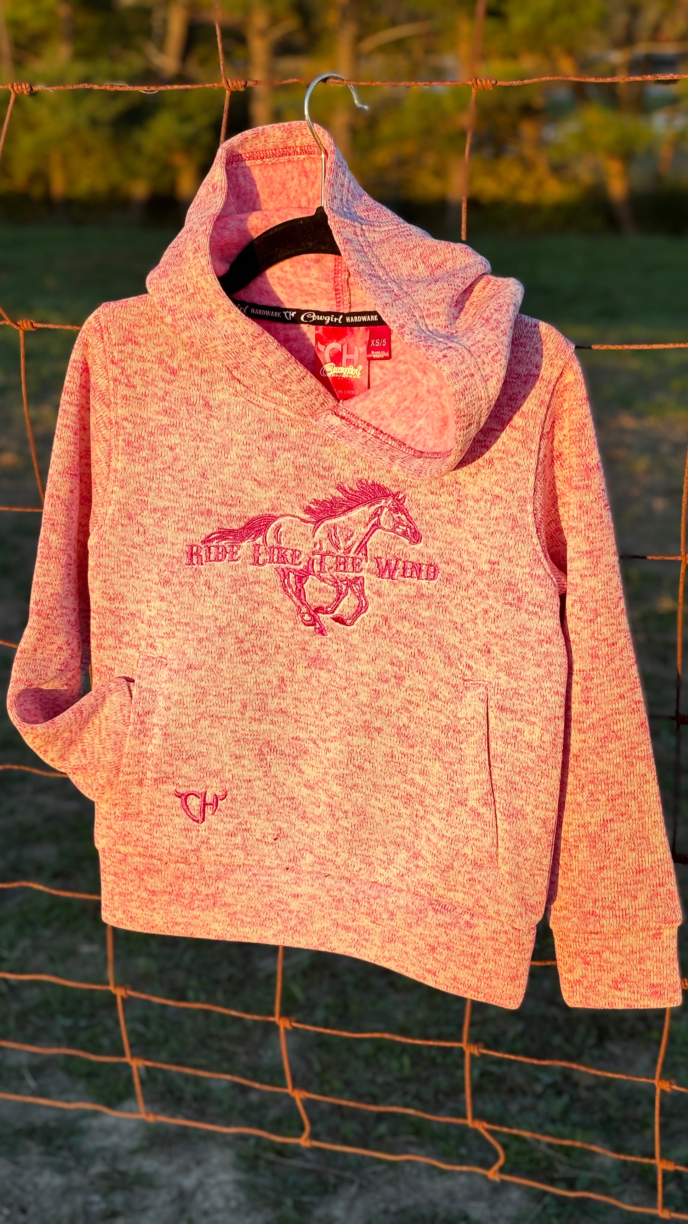 Cowgirl Hardware Speckle Hoodie - Henderson's Western Store