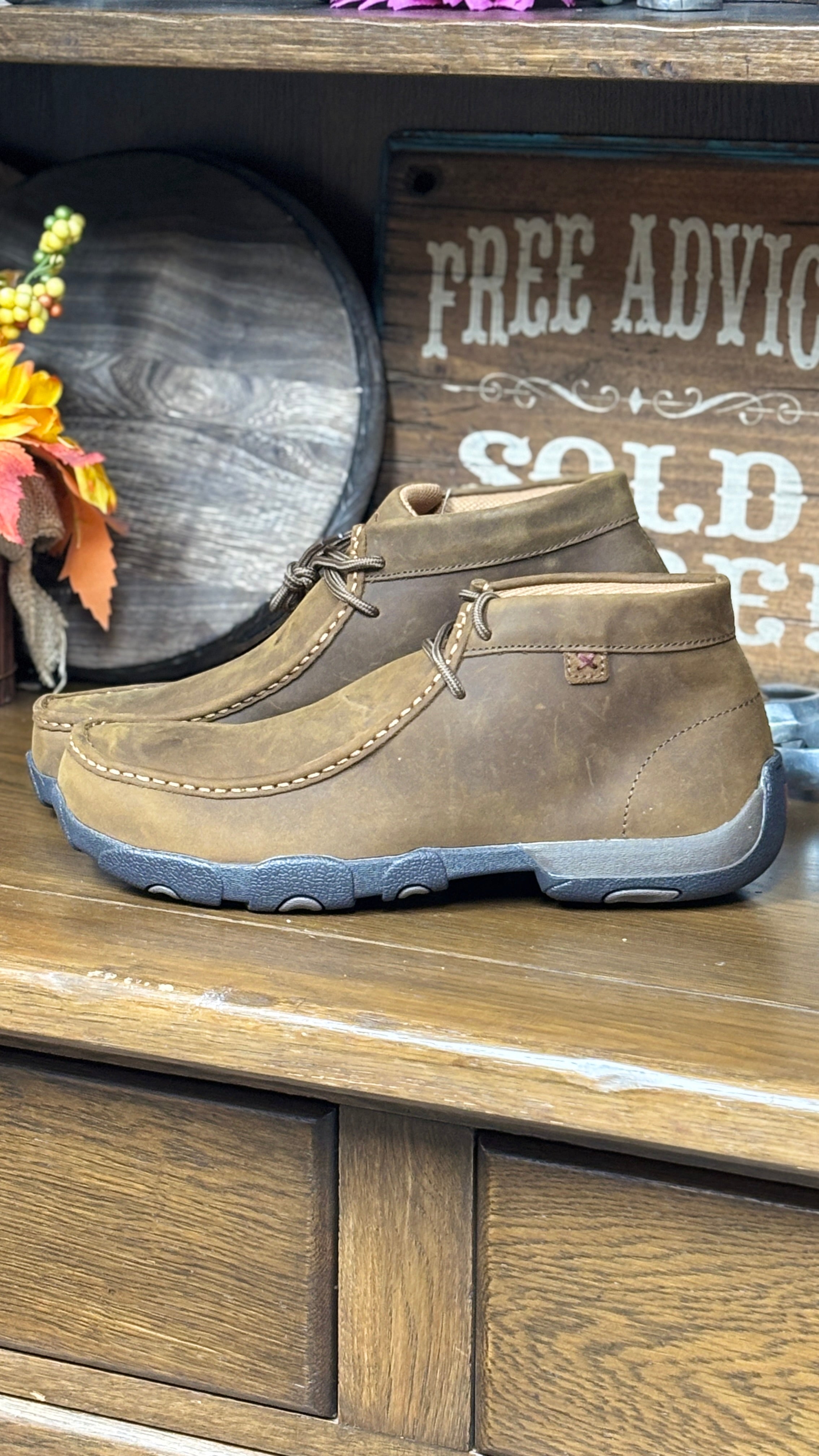 Men's Driving Mocs Steel Toe - Henderson's Western Store