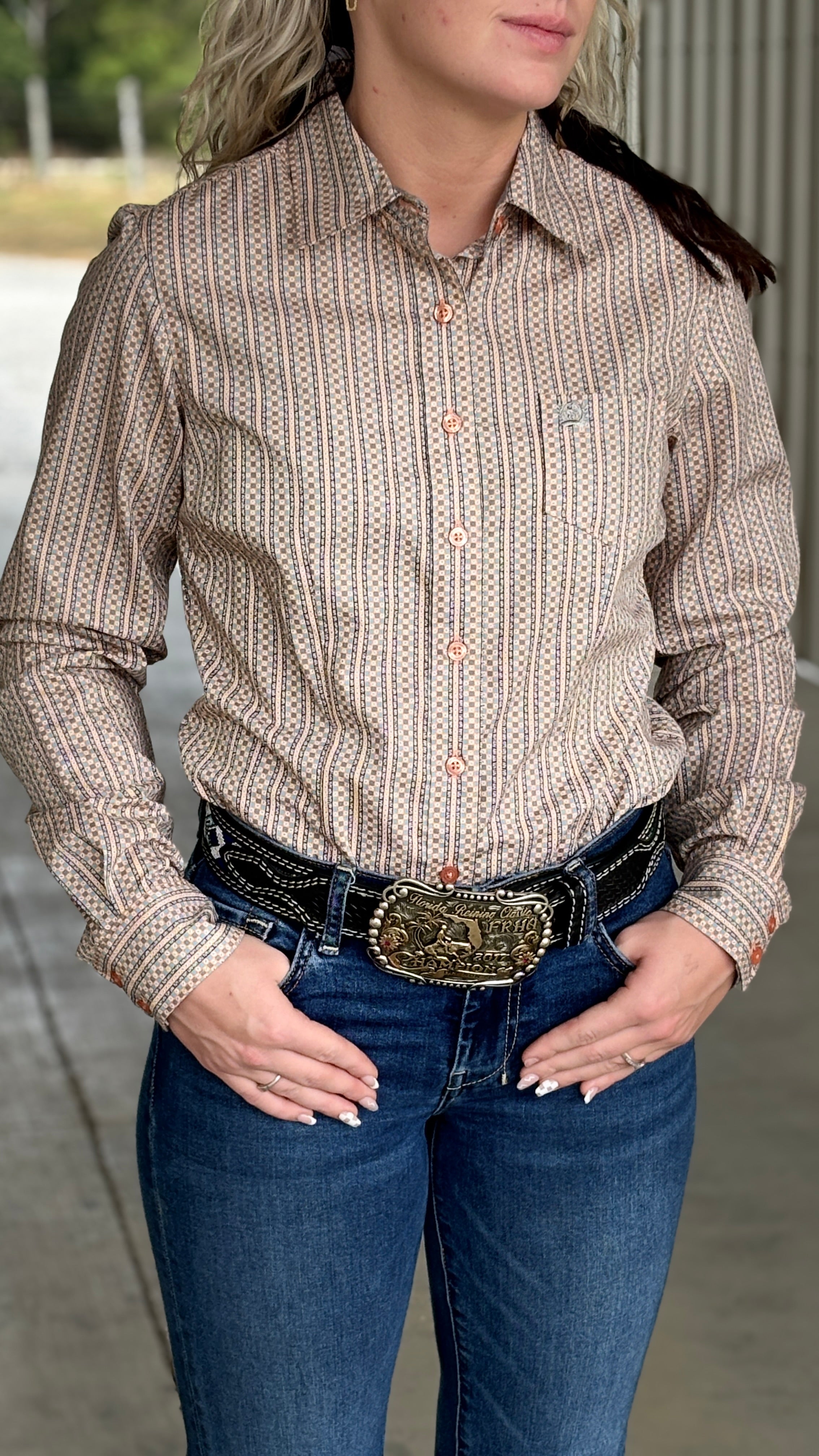 Ladies Cinch ~ Orange - Henderson's Western Store