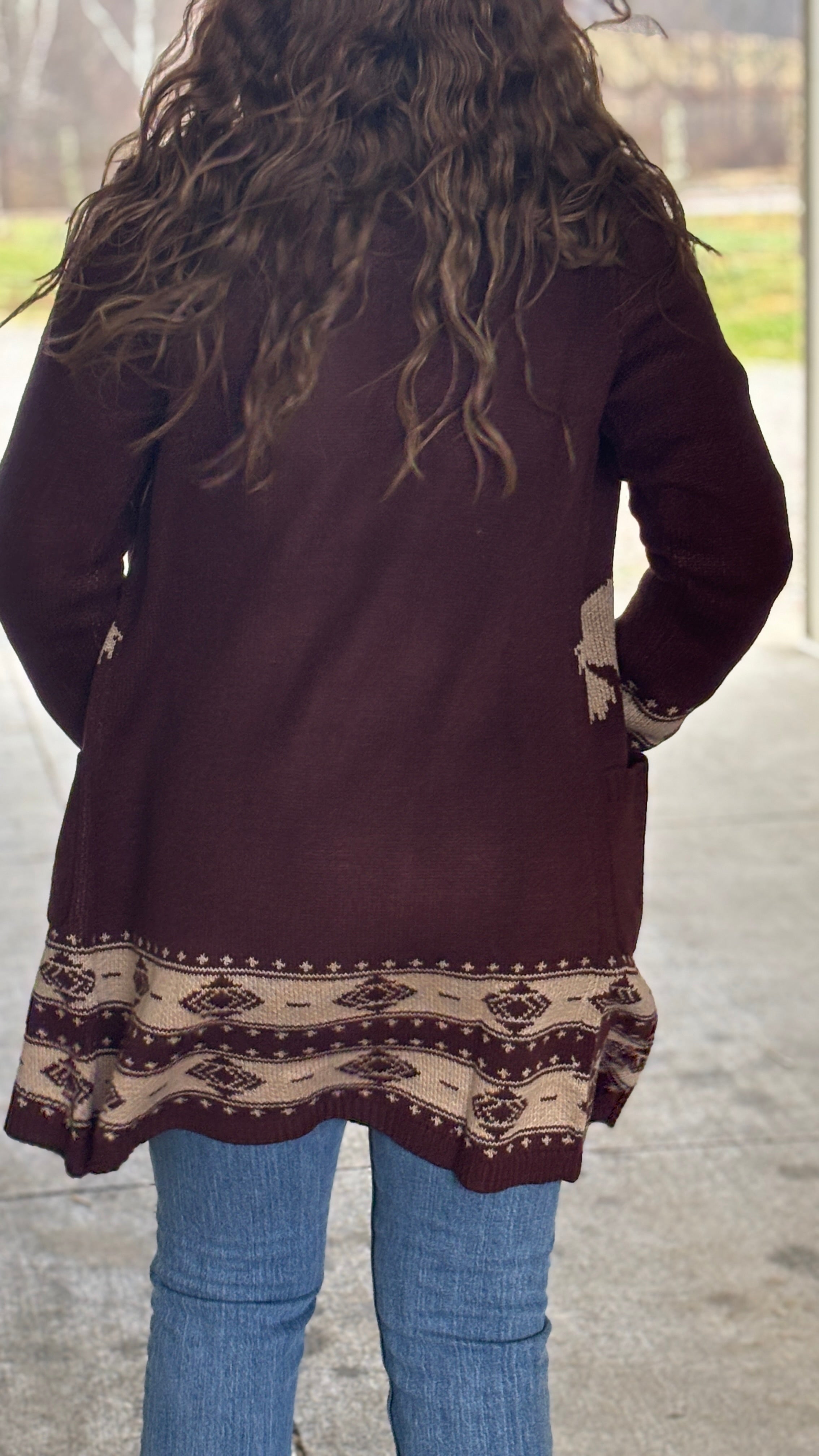 Stallion Knit Cardigan by Panhandle - Henderson's Western Store