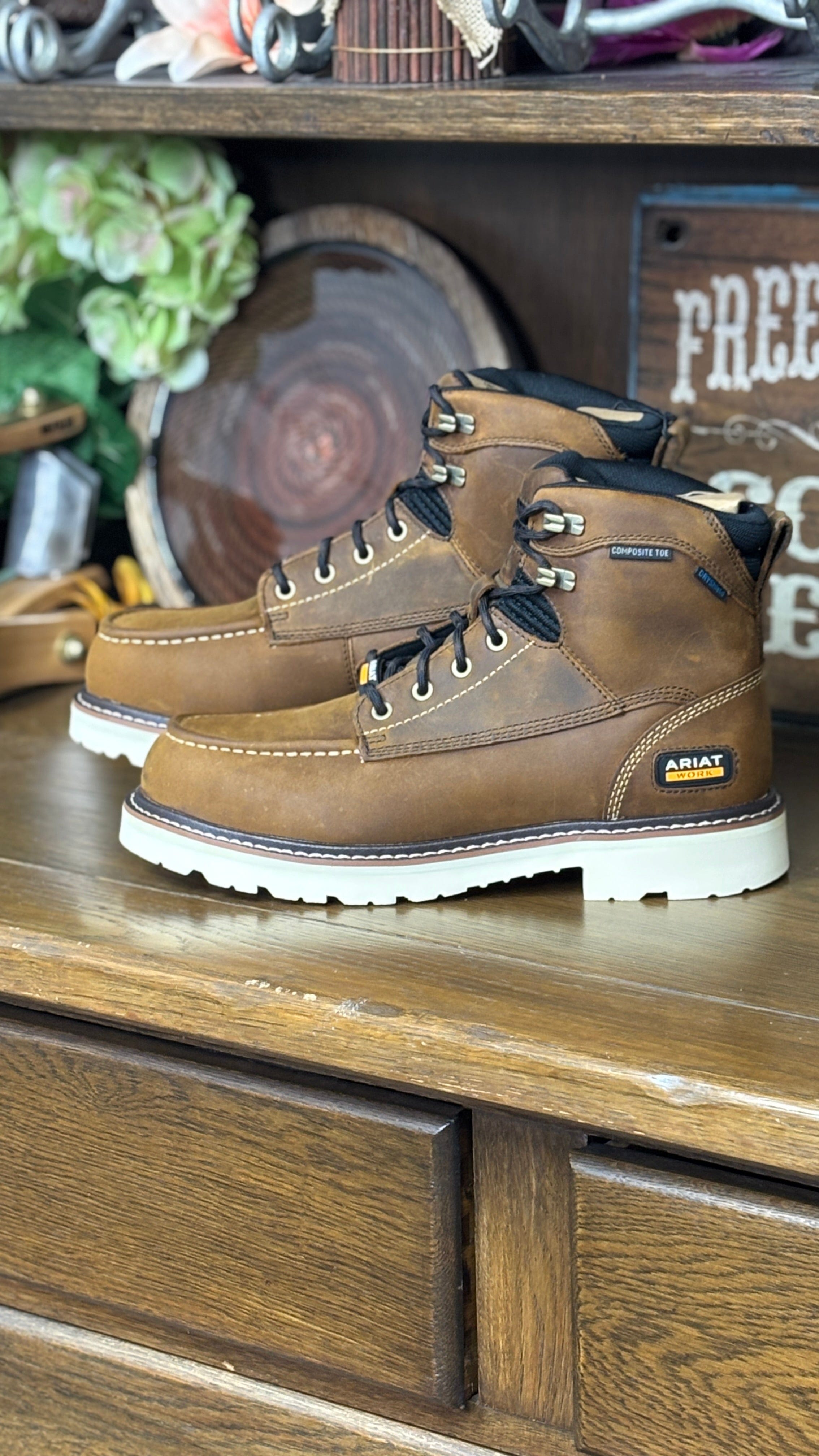 Rebar Lift 6" Waterproof Composite Toe Work Boot by Ariat - Henderson's Western Store