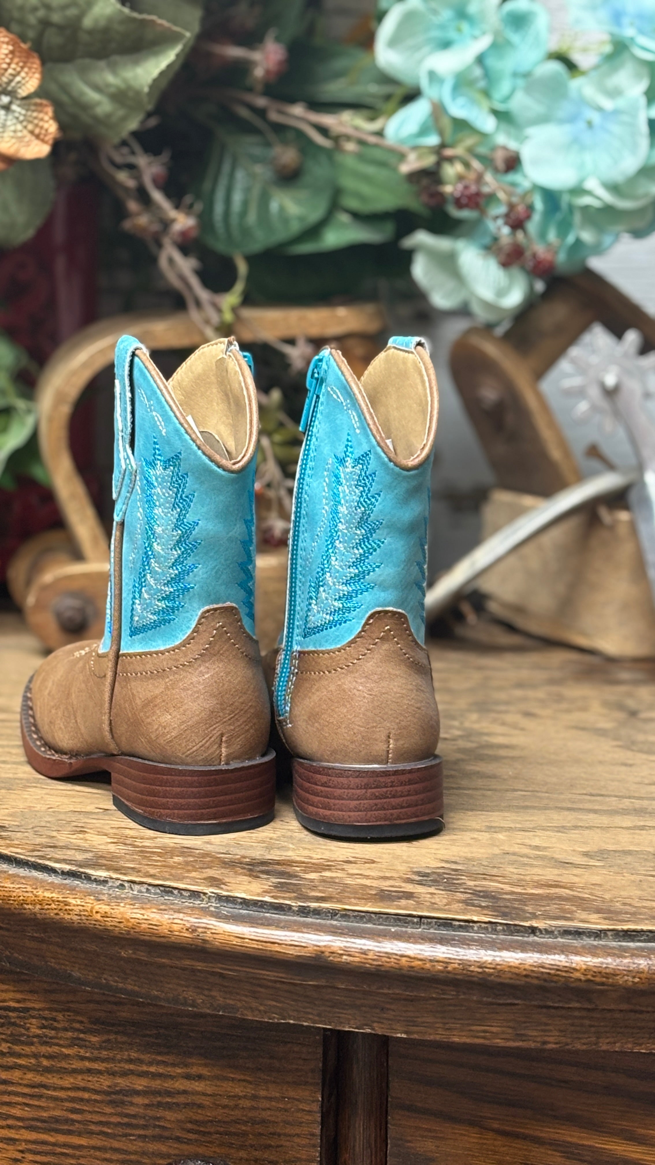 Billy Boots by Roper ~ Blue - Henderson's Western Store