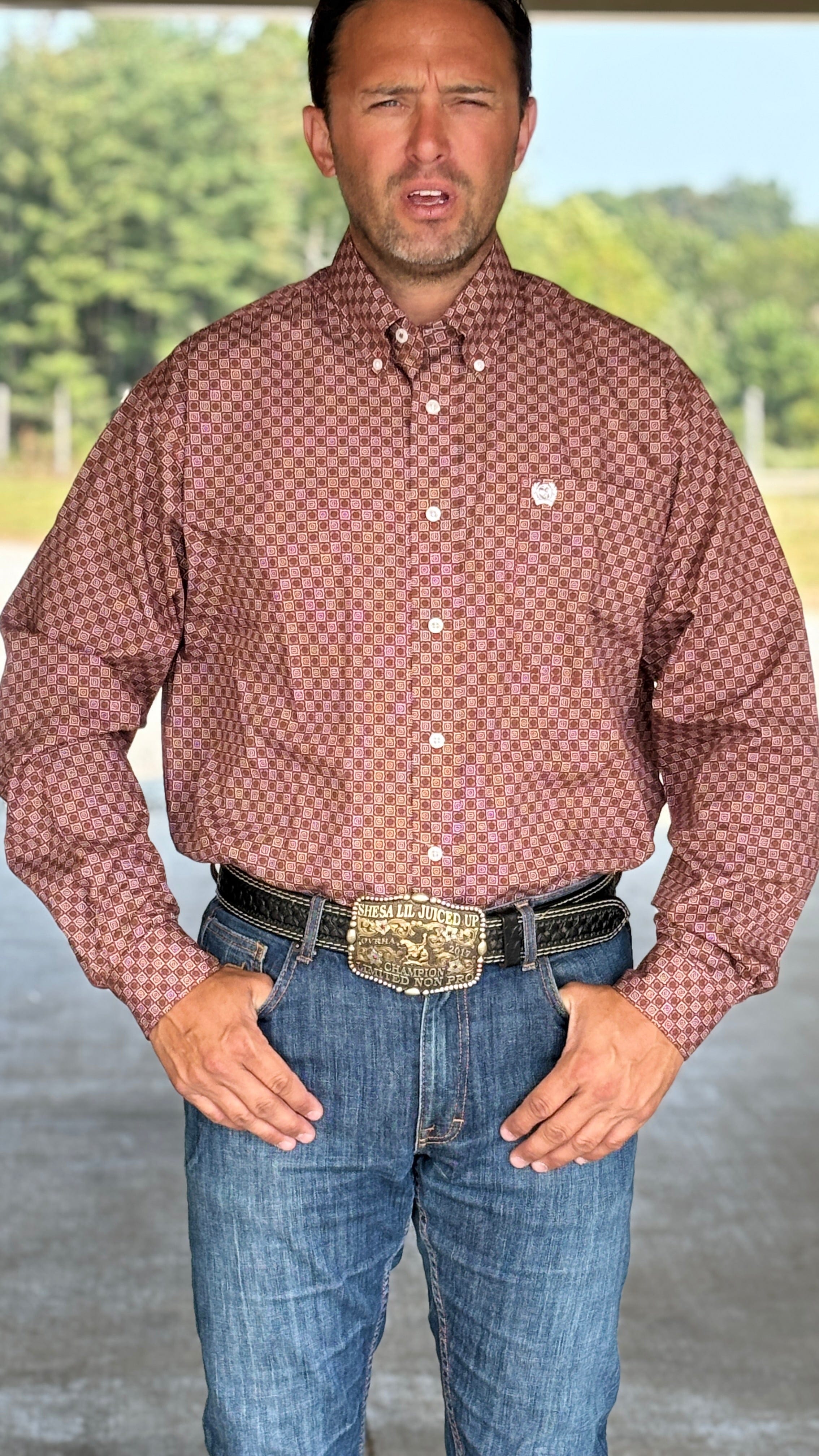 Cinch Plain Weave ~ Red - Henderson's Western Store