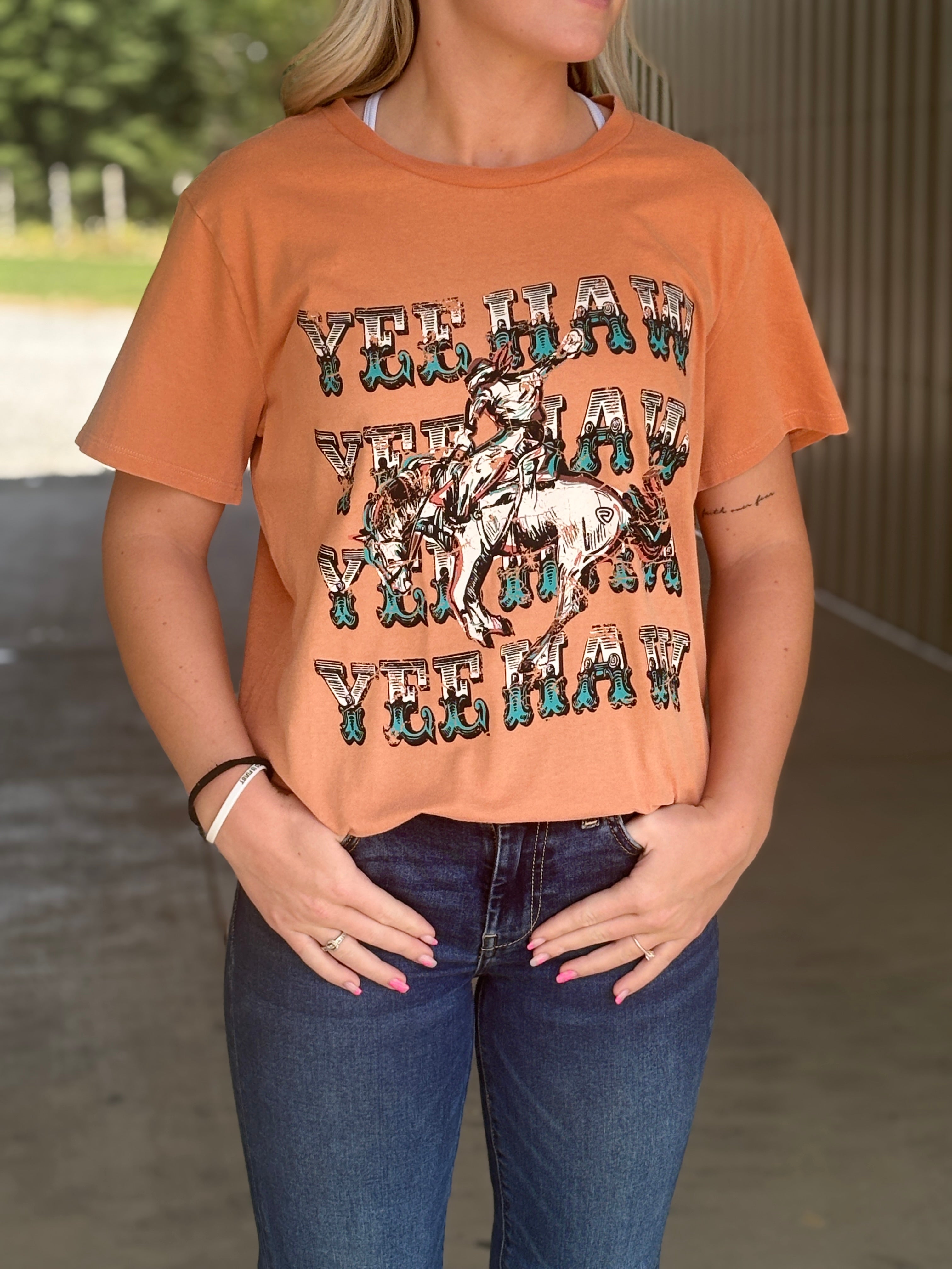 Yeehaw Tee by Rock & Roll - Henderson's Western Store