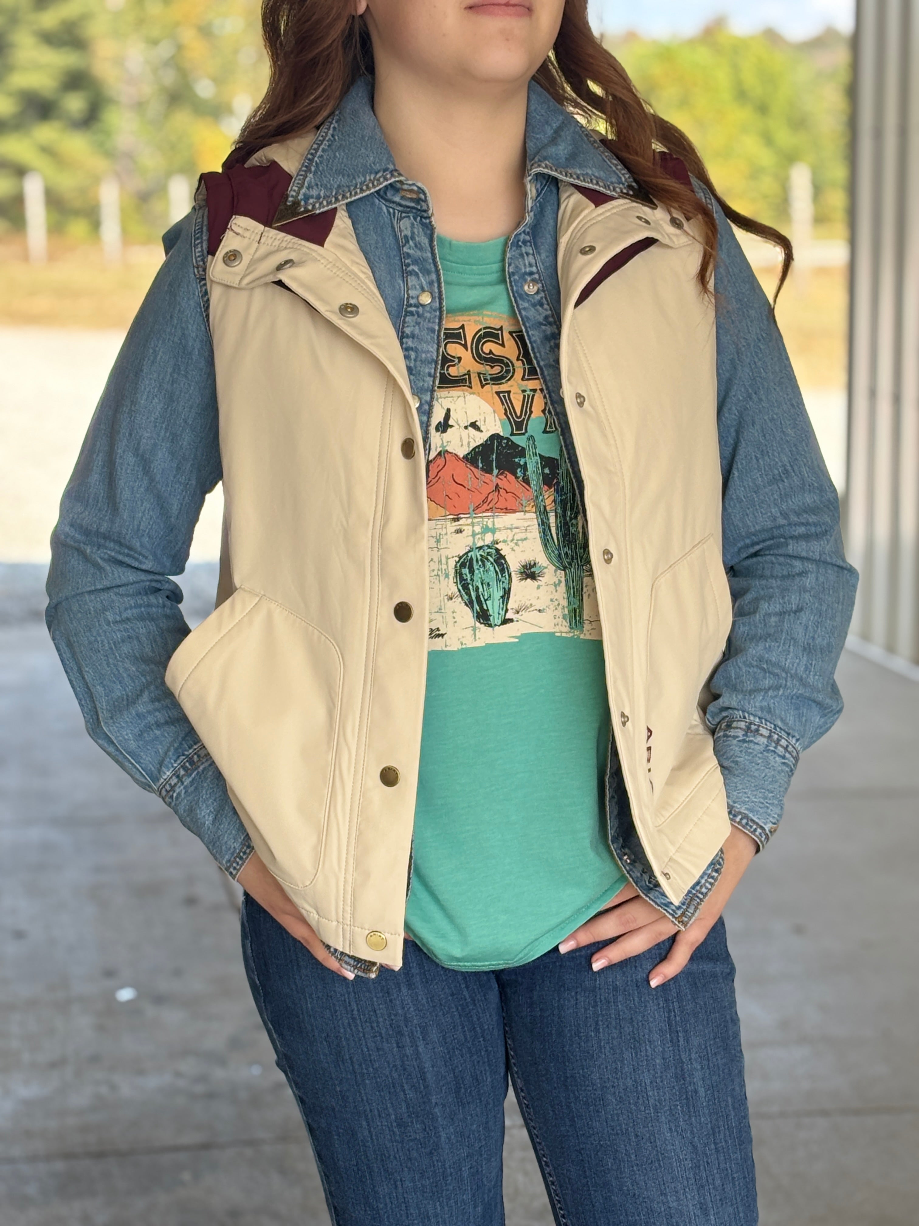 Pioneer StretchShell Vest by Ariat - Henderson's Western Store