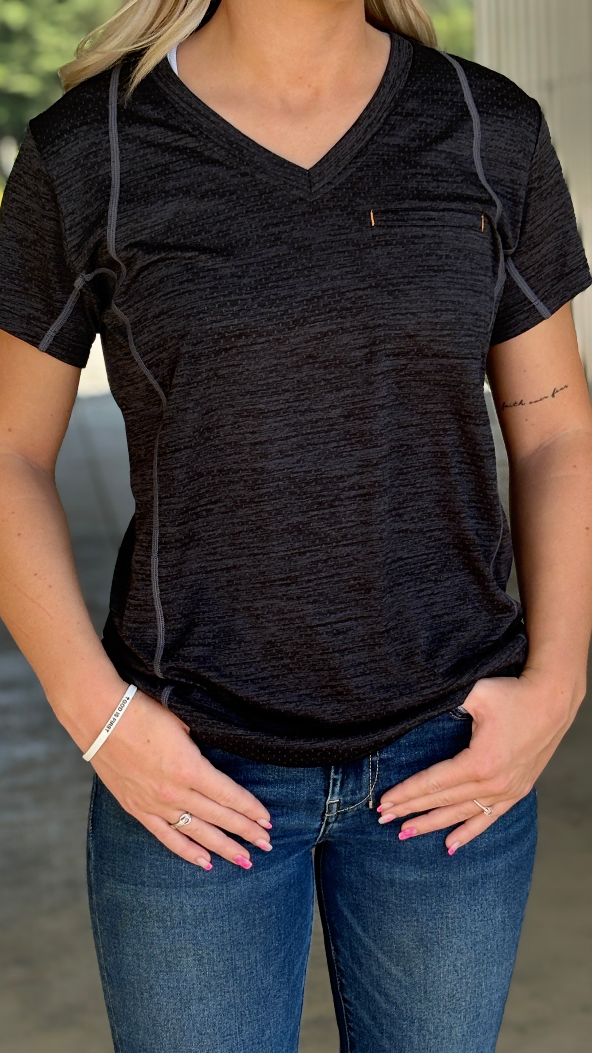 Ladies Rebar Evolution Tee by Ariat - Henderson's Western Store