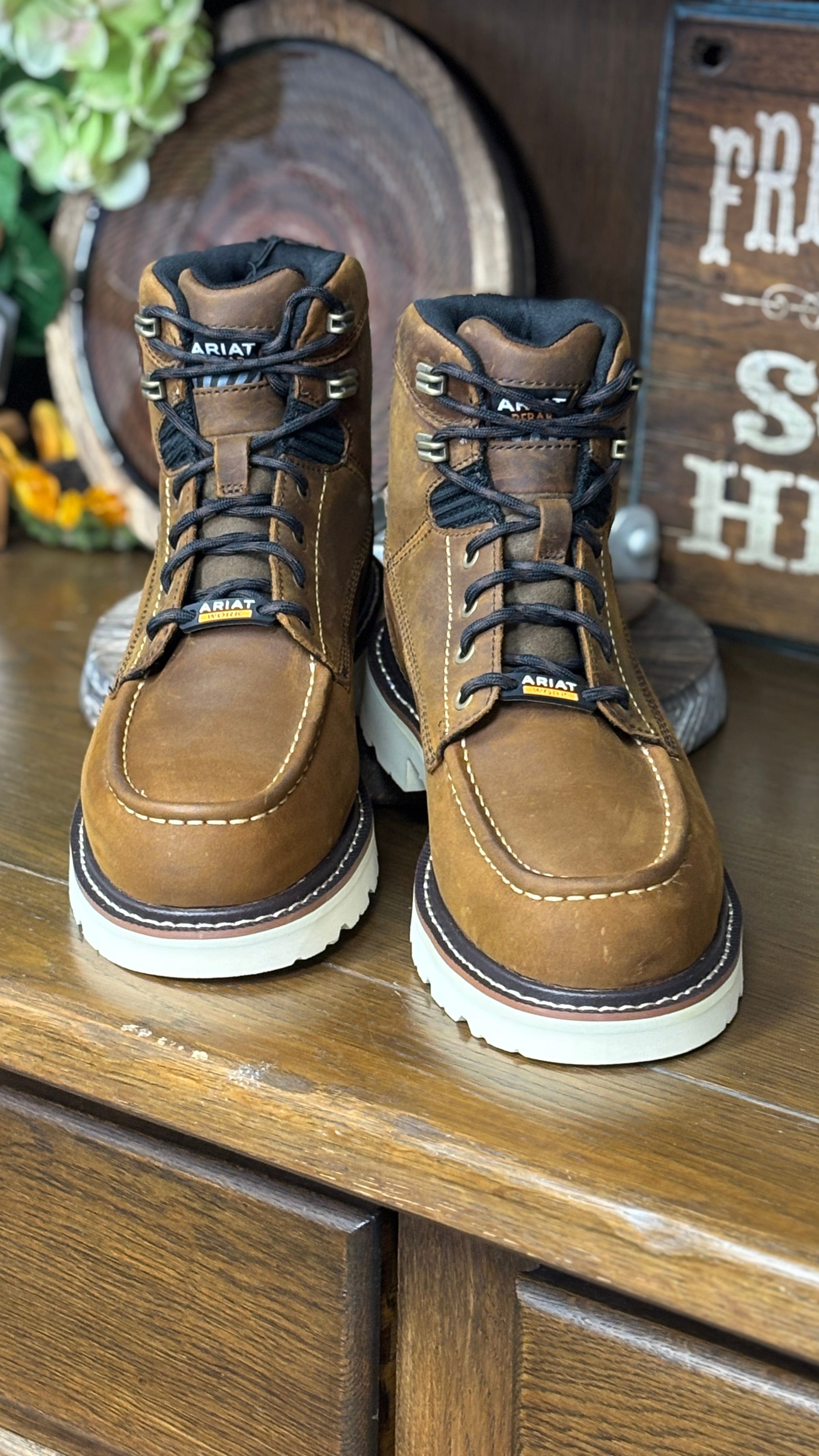 Rebar Lift 6" Waterproof Composite Toe Work Boot by Ariat - Henderson's Western Store
