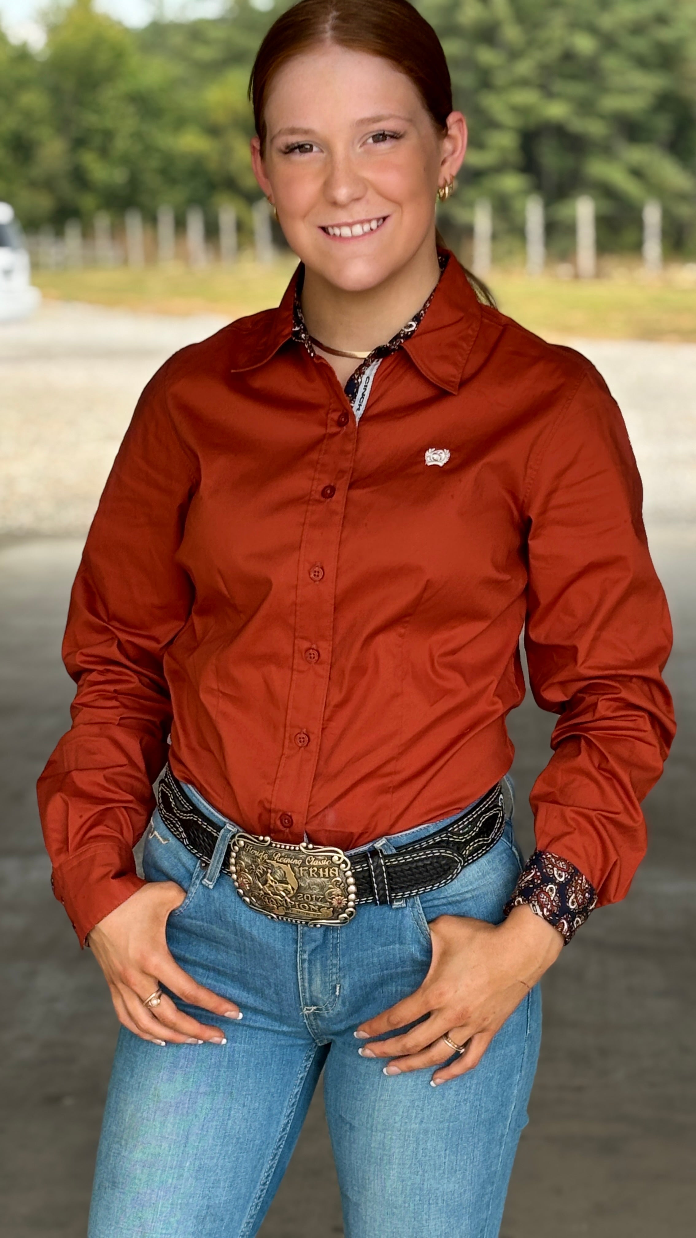 Ladies Cinch ~ Rust - Henderson's Western Store