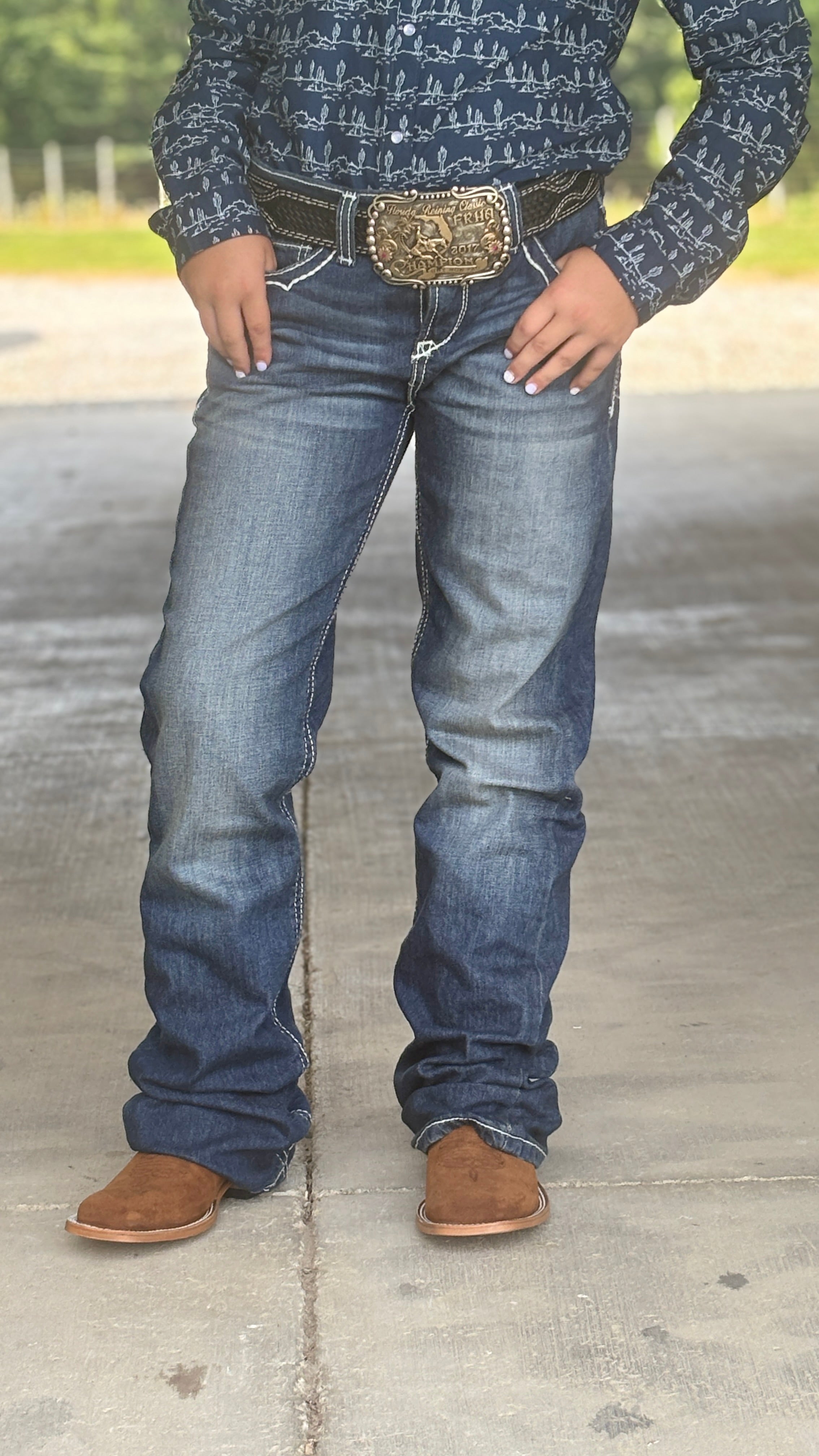 Entwined Boot Cut Jean by Arait - Henderson's Western Store