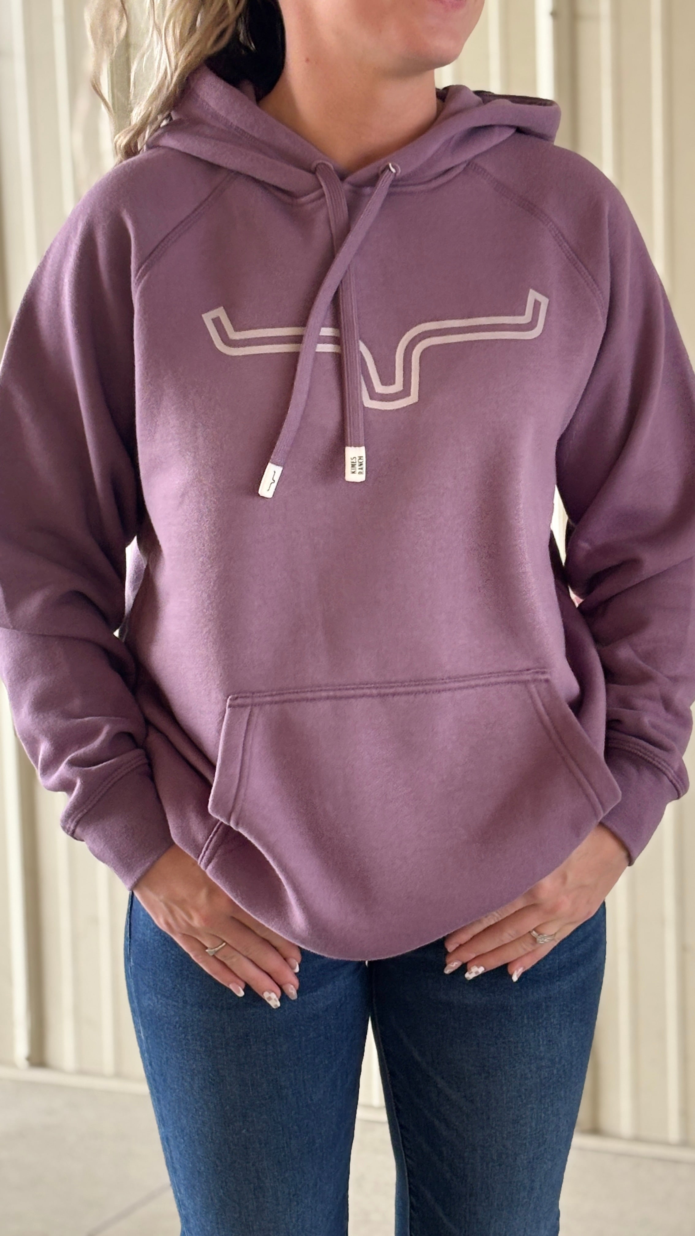 Kimes Hoodie ~ Outliner ~ Lilac - Henderson's Western Store