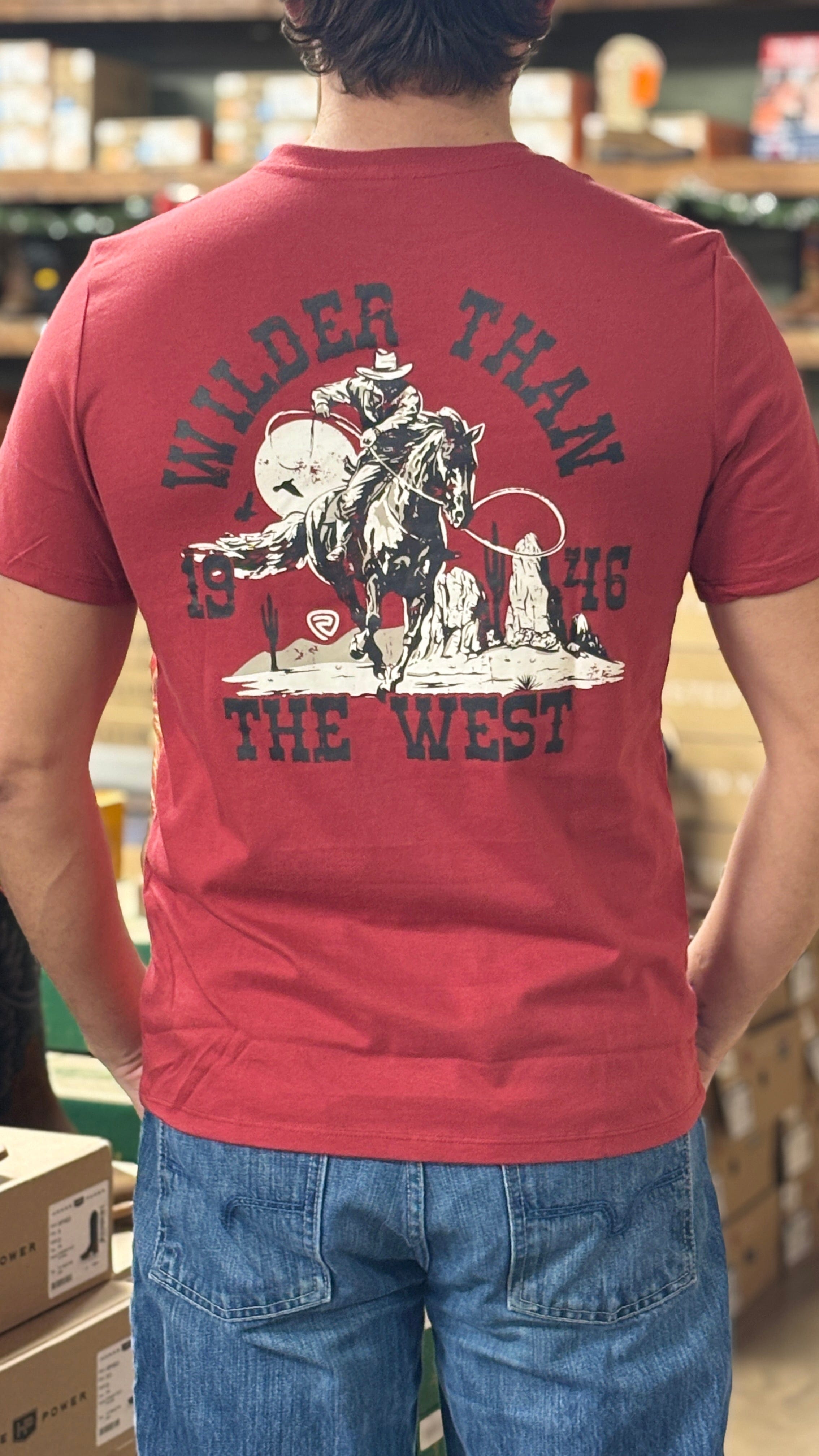 Bronco Rider Tee by Rock & Roll - Henderson's Western Store