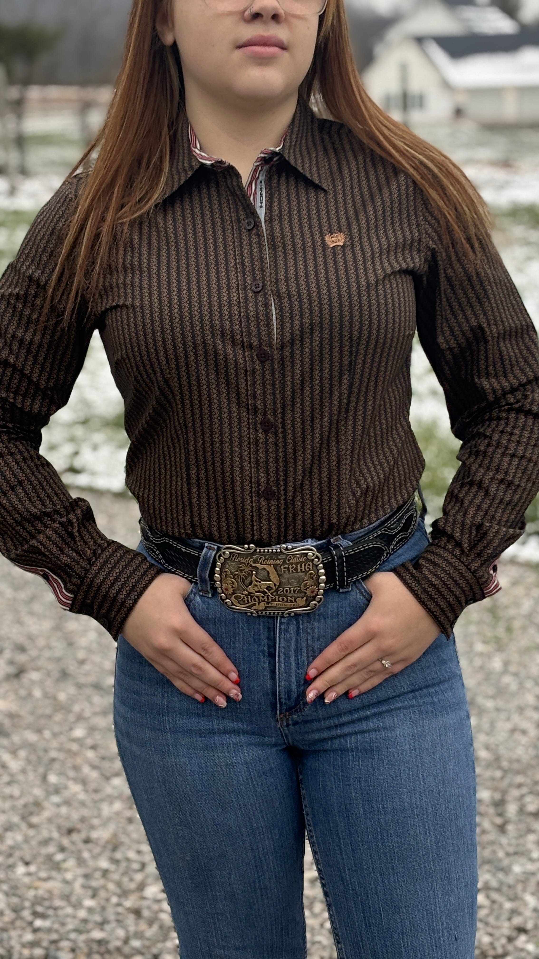 Ladies Cinch ~ Brown - Henderson's Western Store