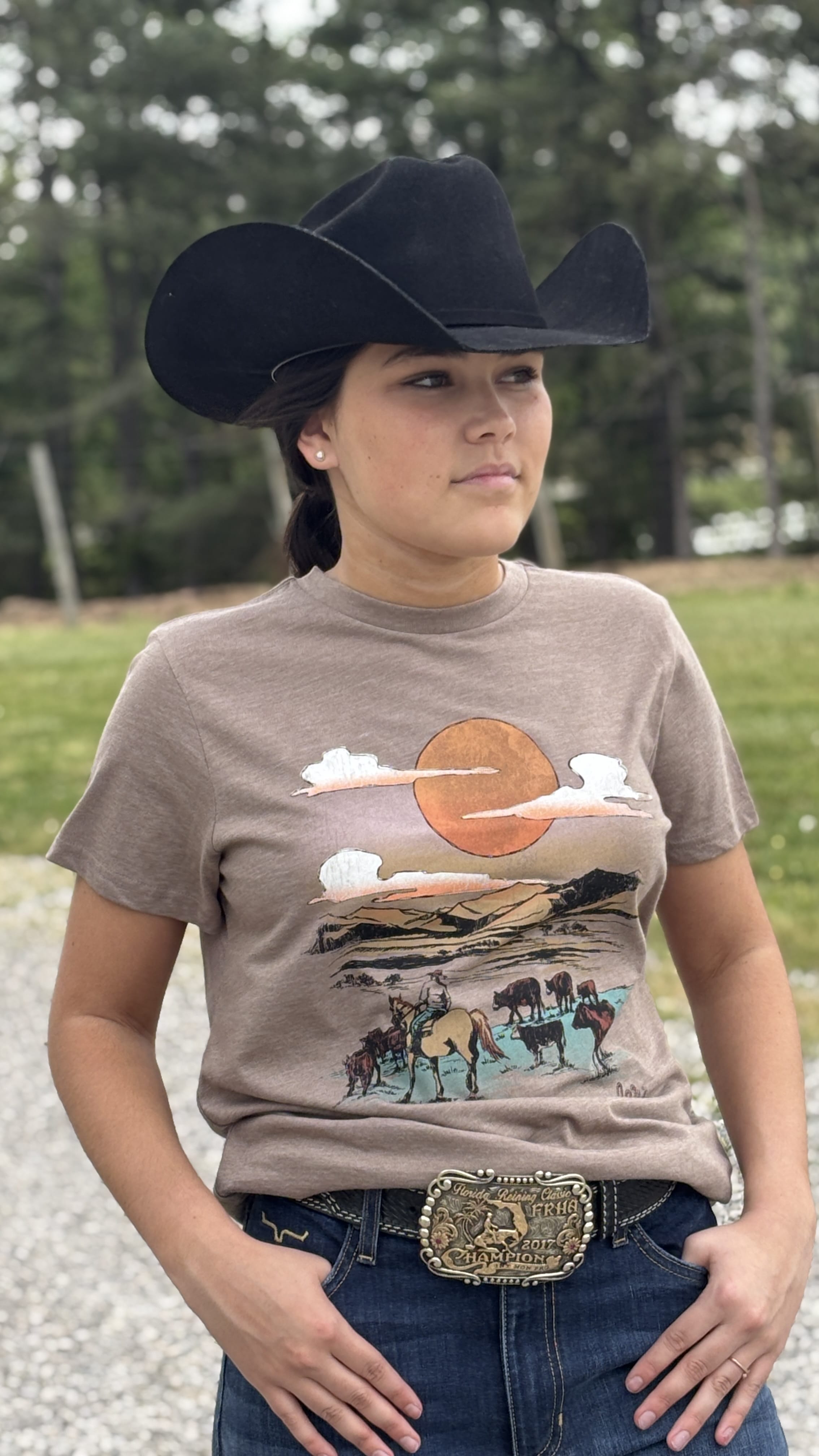 Desert Landscape Tee by Wrangler - Henderson's Western Store