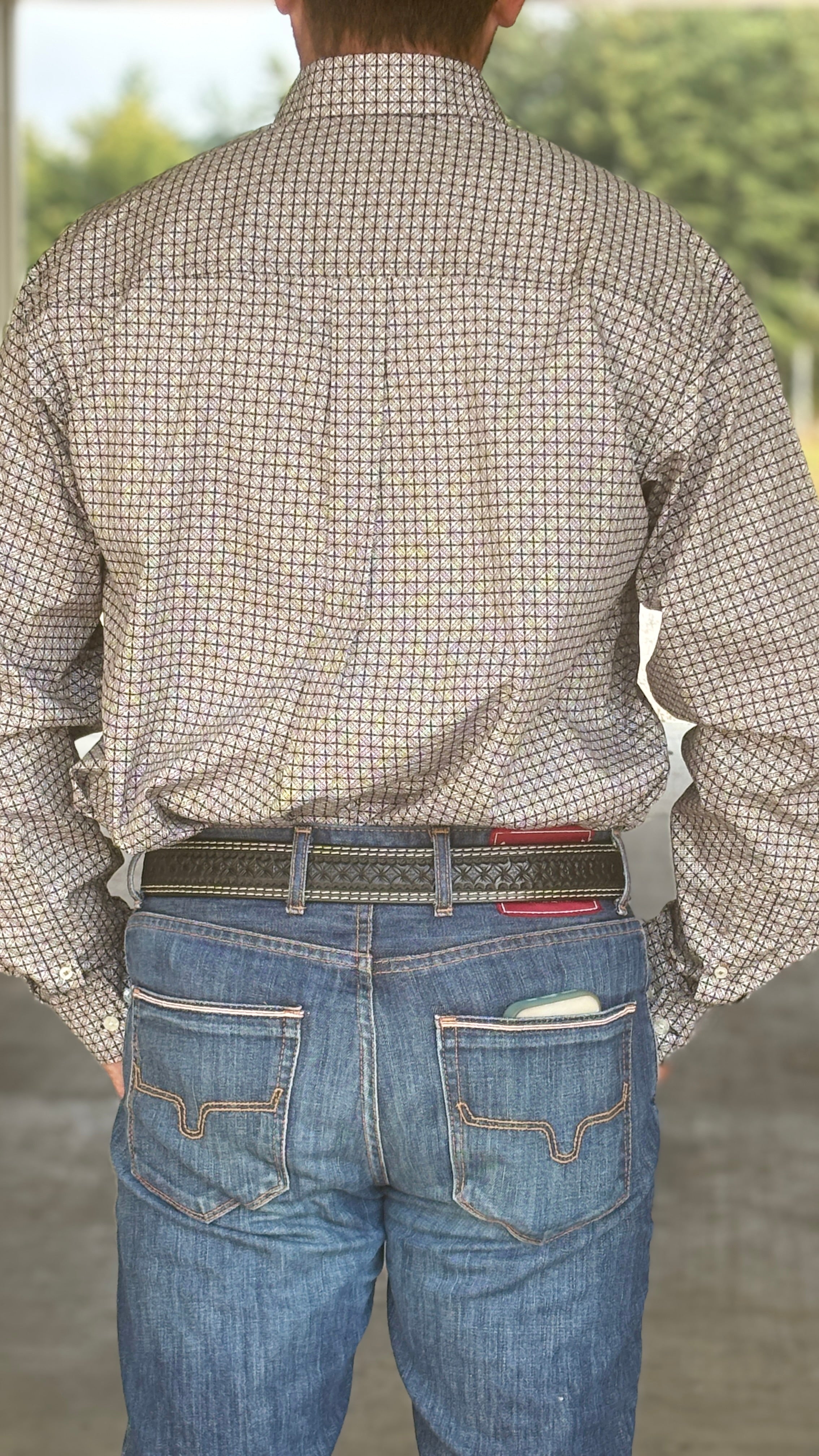 Cinch Plain Weave ~ Brown - Henderson's Western Store