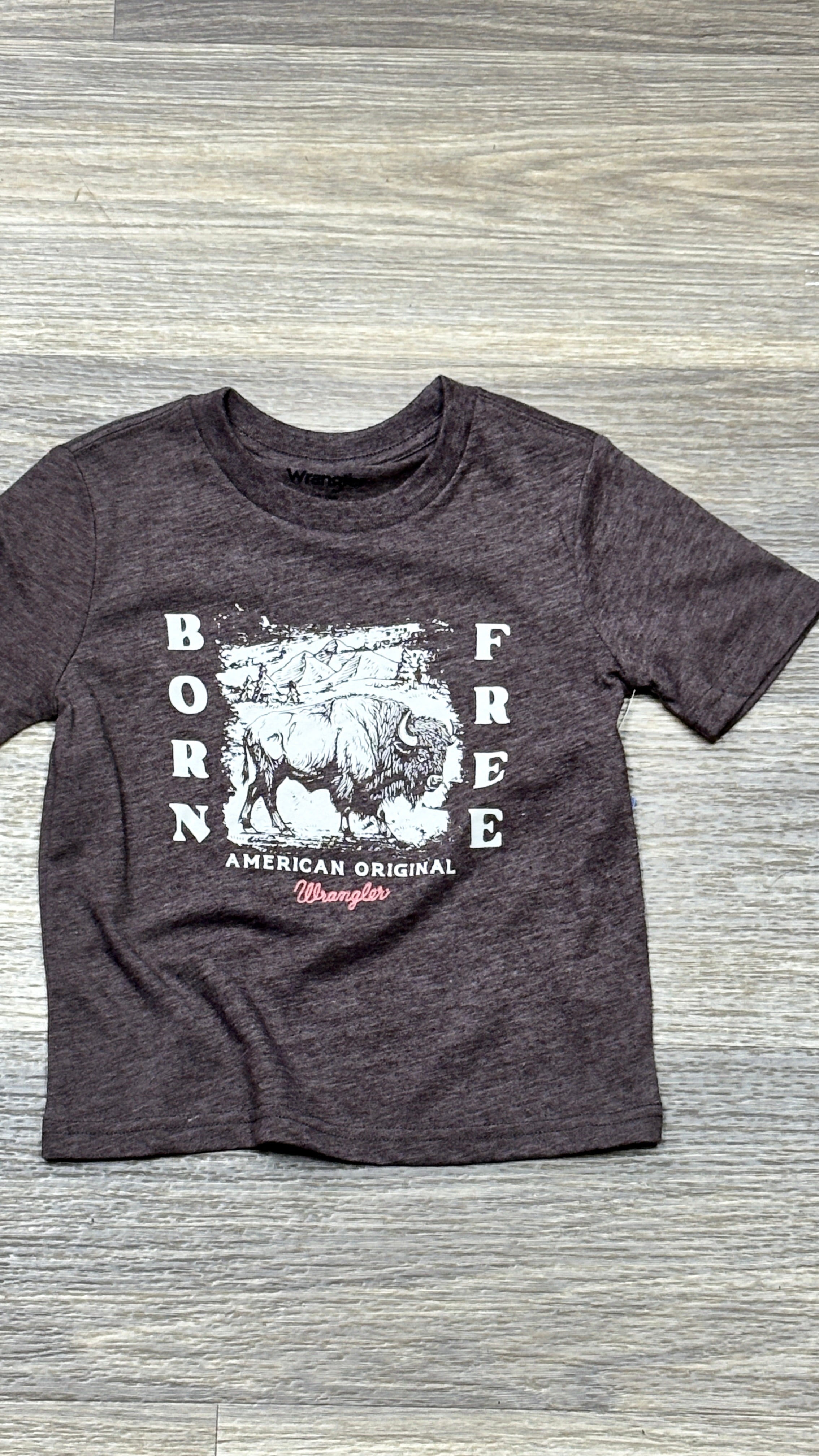 Boy's Wrangler Born Free Tee - Henderson's Western Store