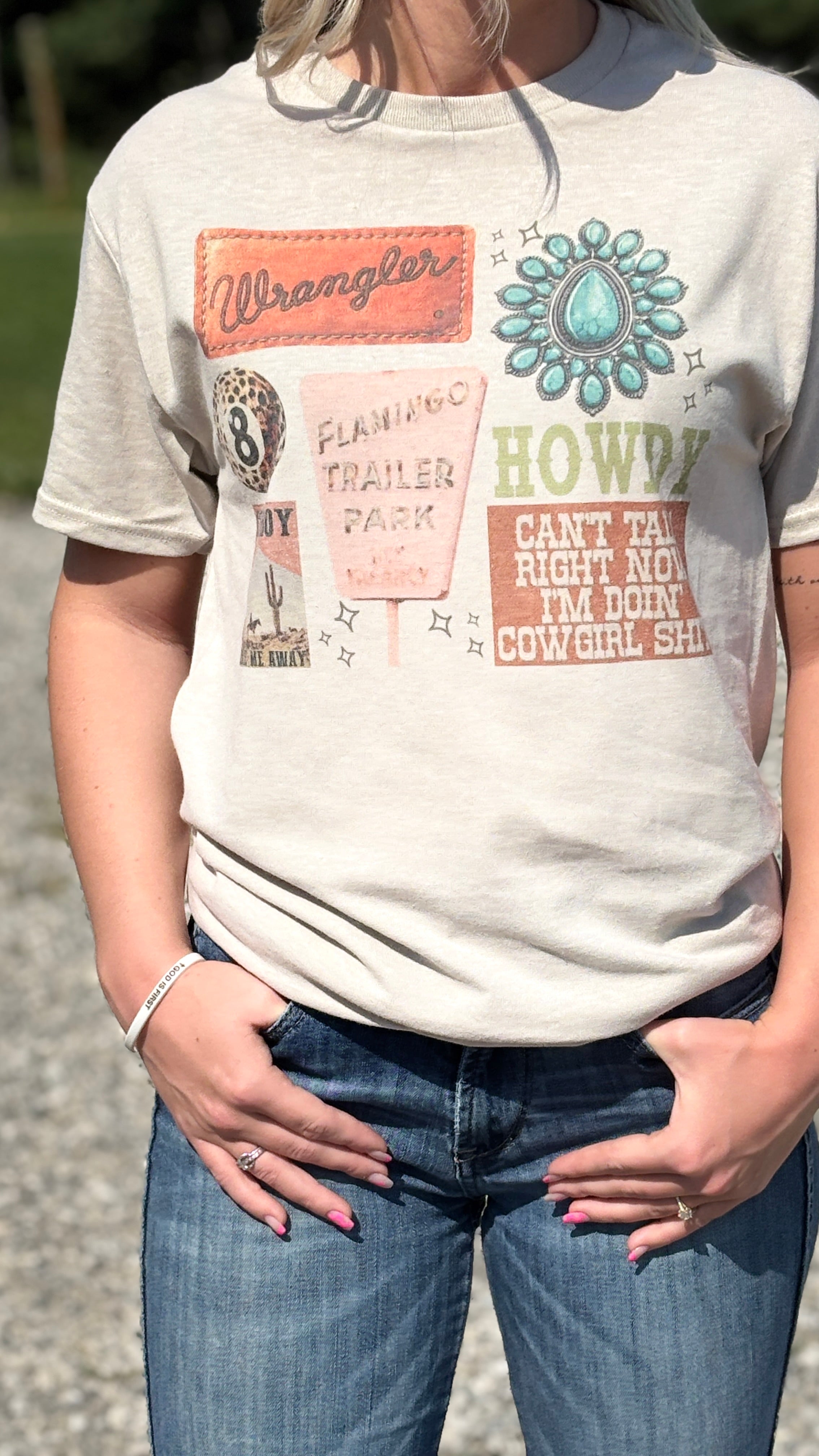 I'm Doin' Cowgirl Shit Tee - Henderson's Western Store