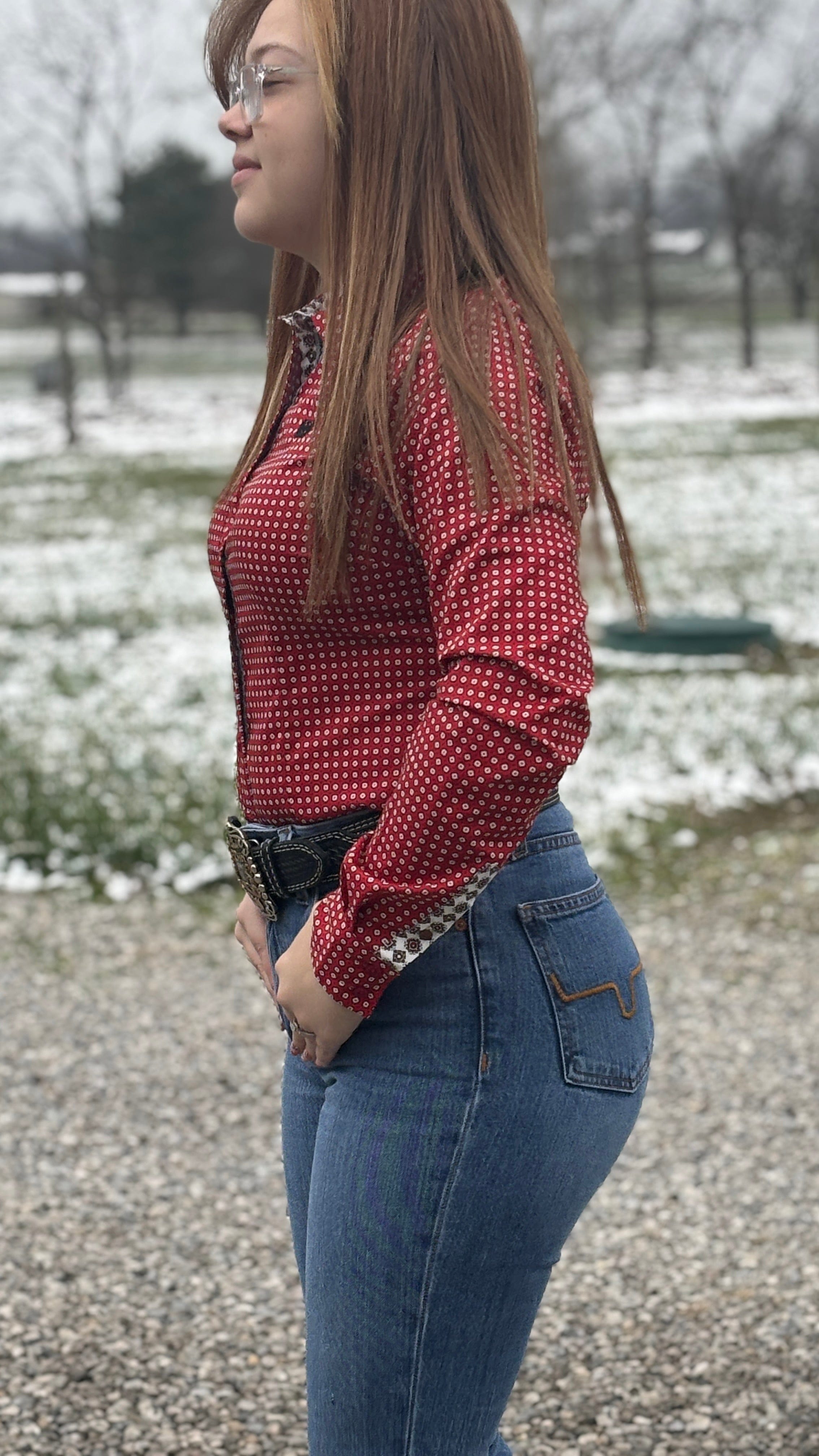 Ladies Cinch ~ Red - Henderson's Western Store