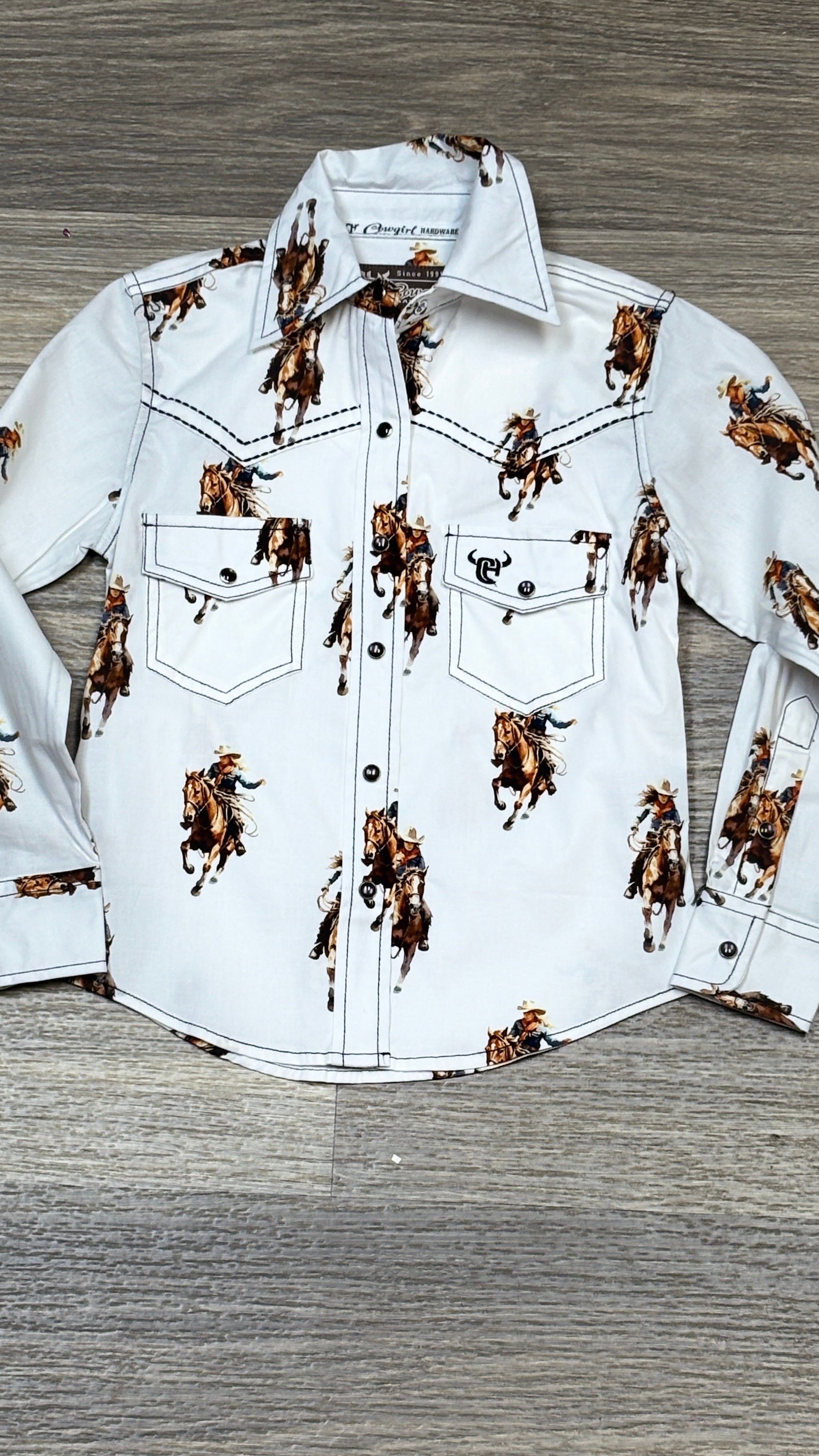 Cowgirl Hardware Western Shirt ~ Vintage Cowgirl - Henderson's Western Store