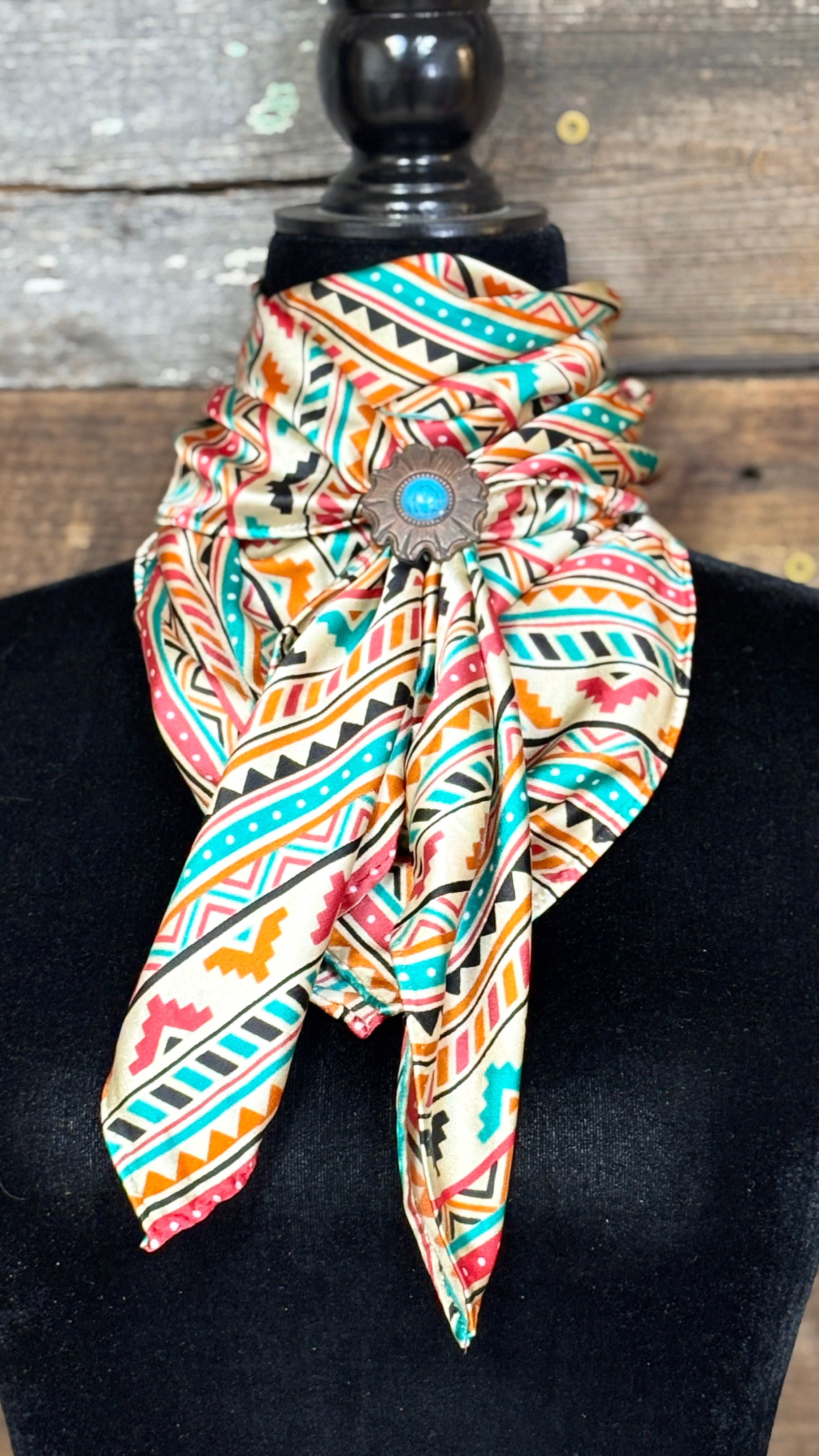 Aztec Print Wild Rag - Henderson's Western Store