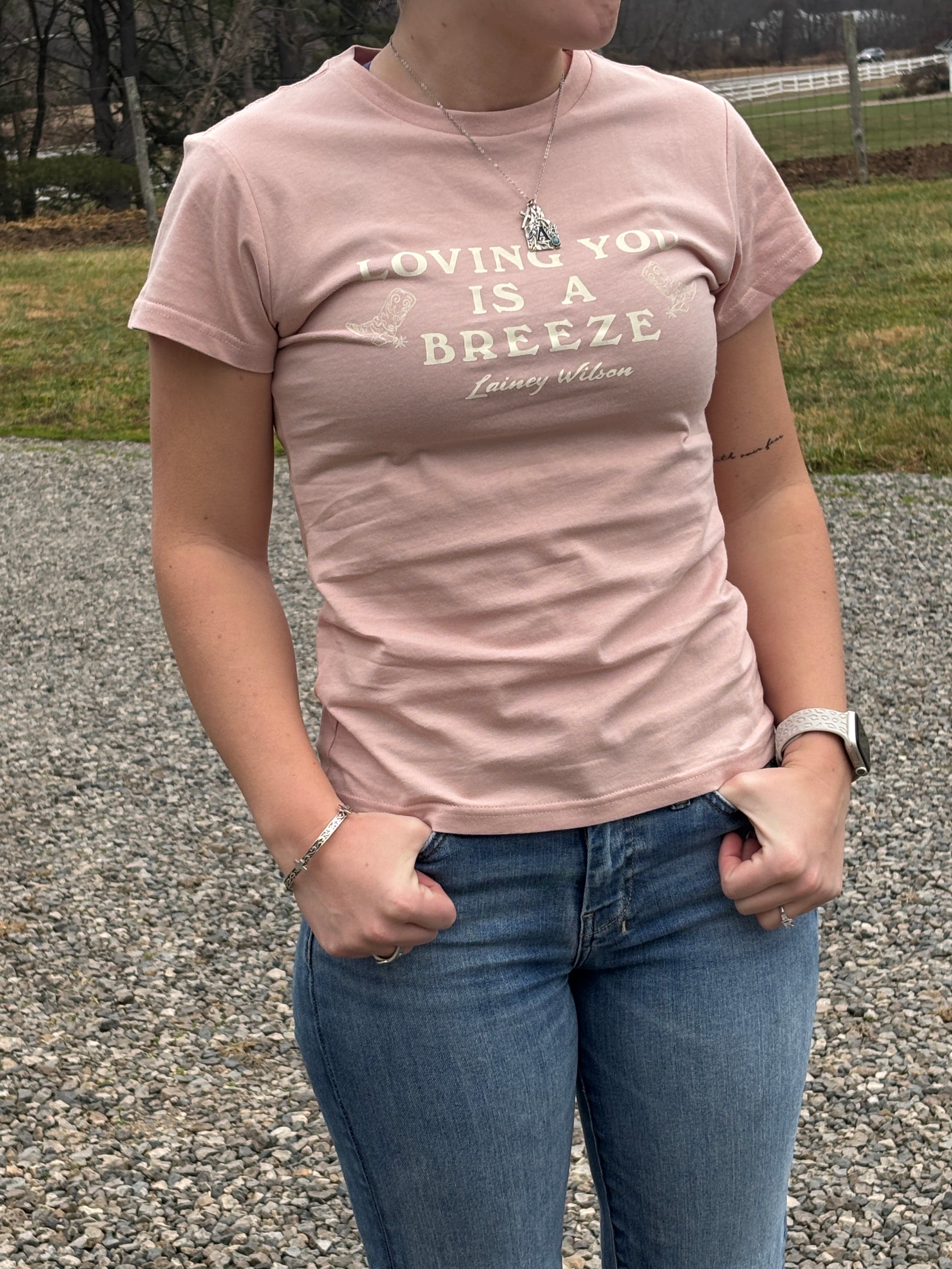 Lainey Wilson Breeze Tee by Wrangler X - Henderson's Western Store