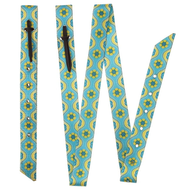 Nylon Tie Strap & Billet Set ~ Wildflower Breeze - Henderson's Western Store