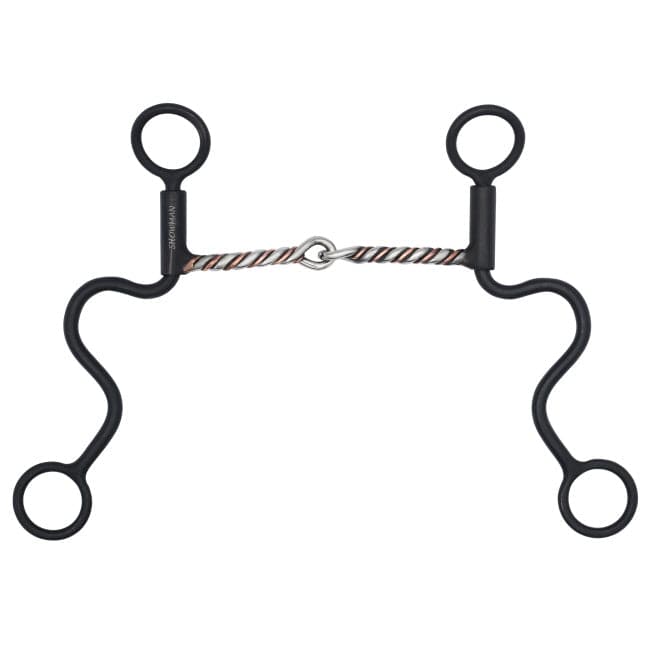 Long Shank Copper Twisted Single Jointed Bit - Henderson's Western Store