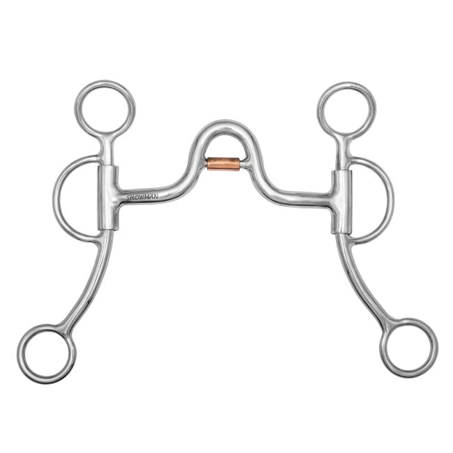 Short Shank Low Port Copper Roller - Henderson's Western Store