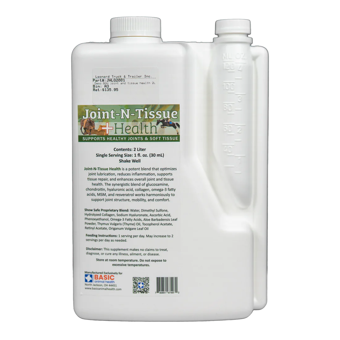 Joint-N-Tissue Health ~ 64oz - Henderson's Western Store