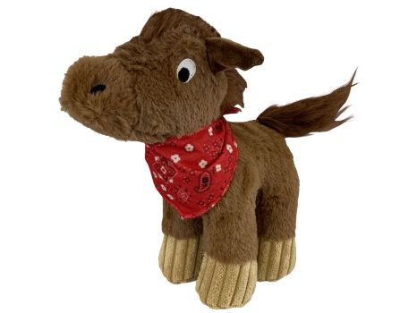 Western Plush Squeaky Dog Toy ~ Horse - Henderson's Western Store