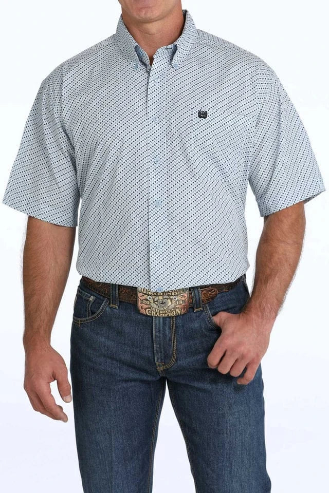 Cinch Plain Weave ~ Lt Blue - Henderson's Western Store