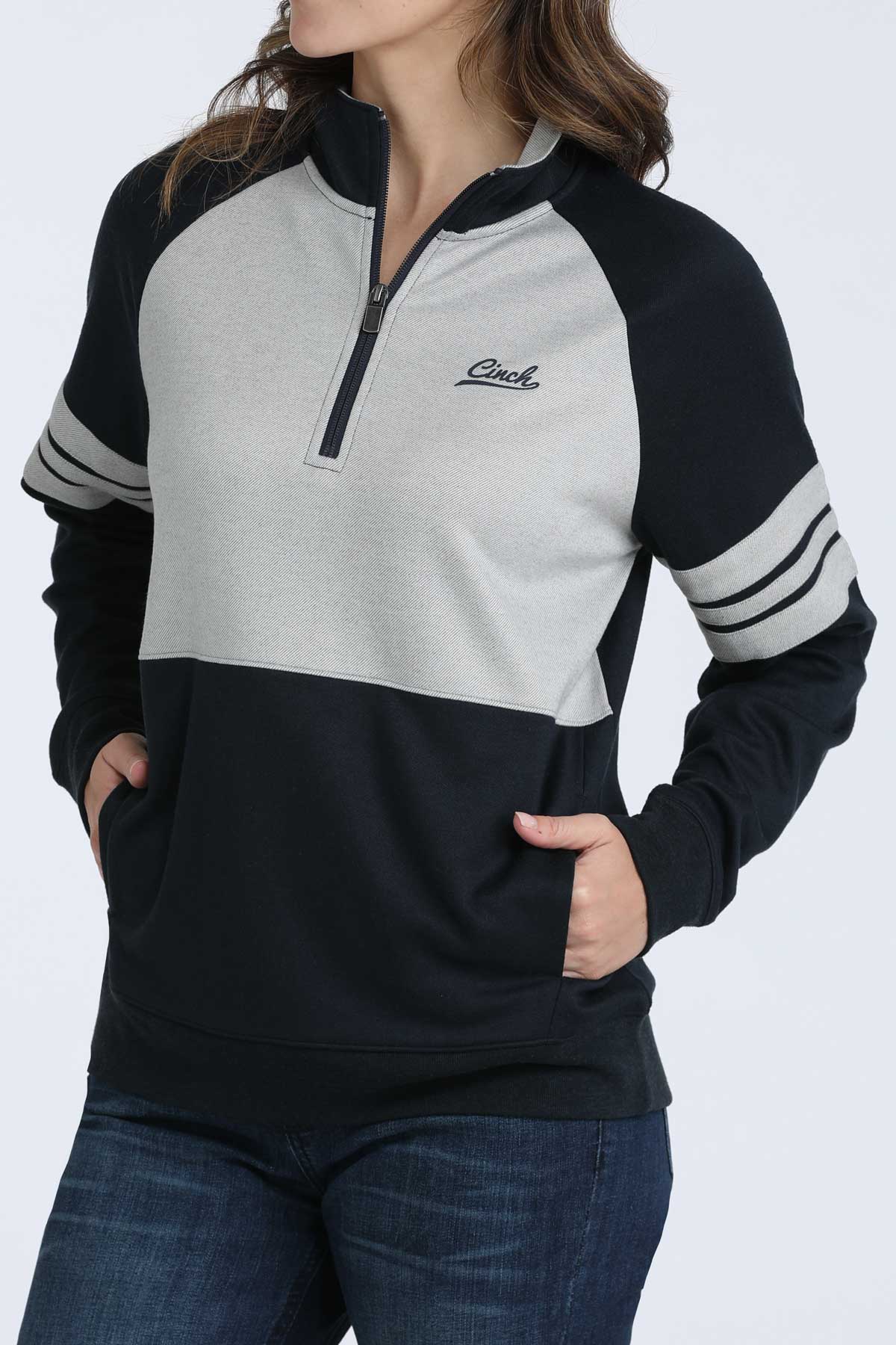 Ladies Cinch 1/4 Zip Pullover - Henderson's Western Store