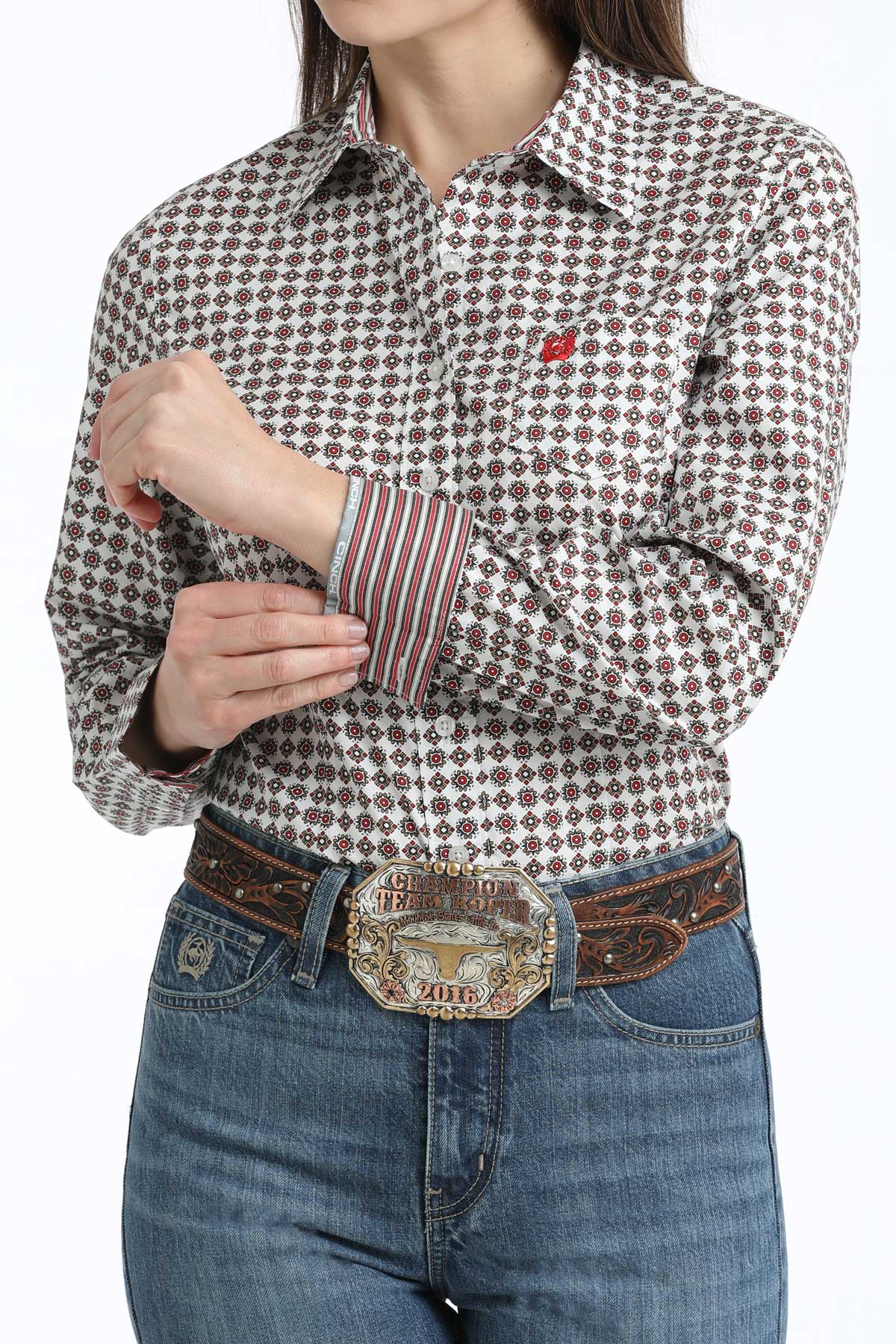 Ladies Cinch ~ White - Henderson's Western Store