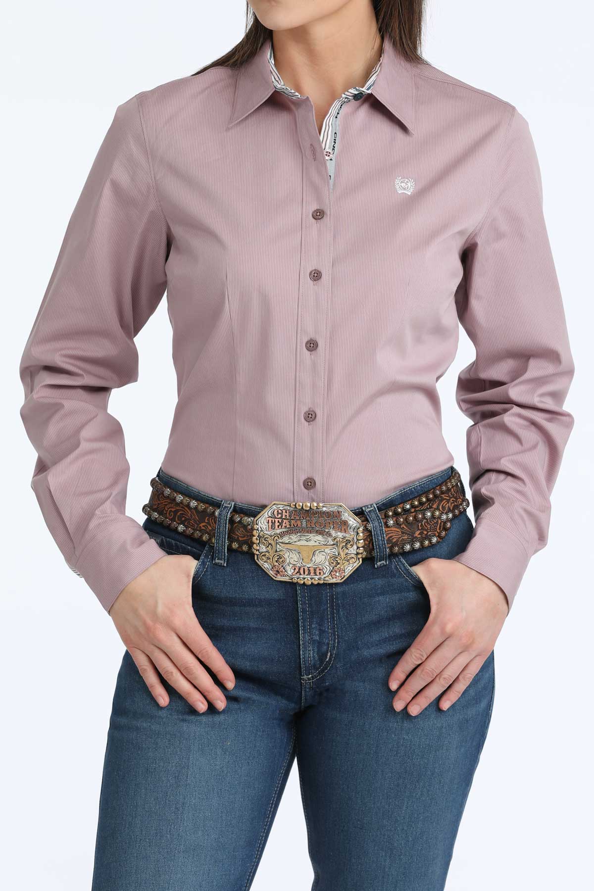 Ladies Cinch ~ Lilac Stripe - Henderson's Western Store