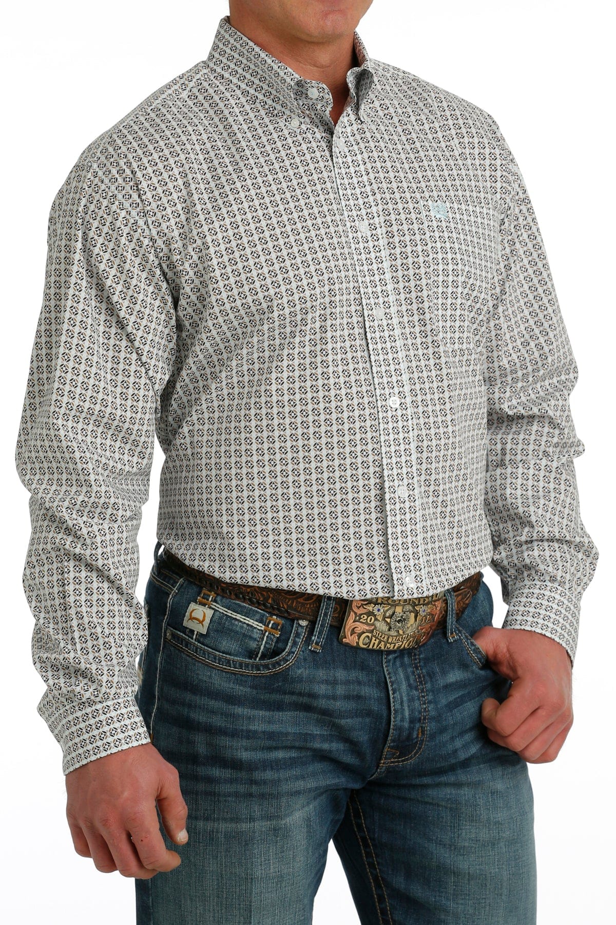 Cinch Plain Weave ~ White - Henderson's Western Store