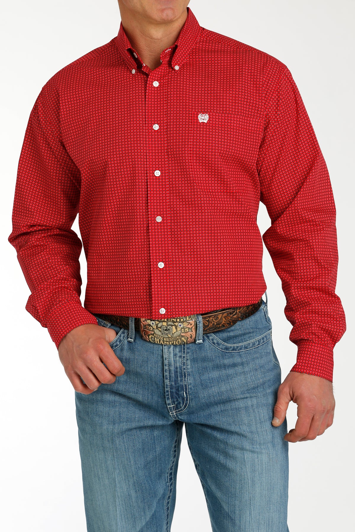 Cinch Plain Weave ~ Red - Henderson's Western Store