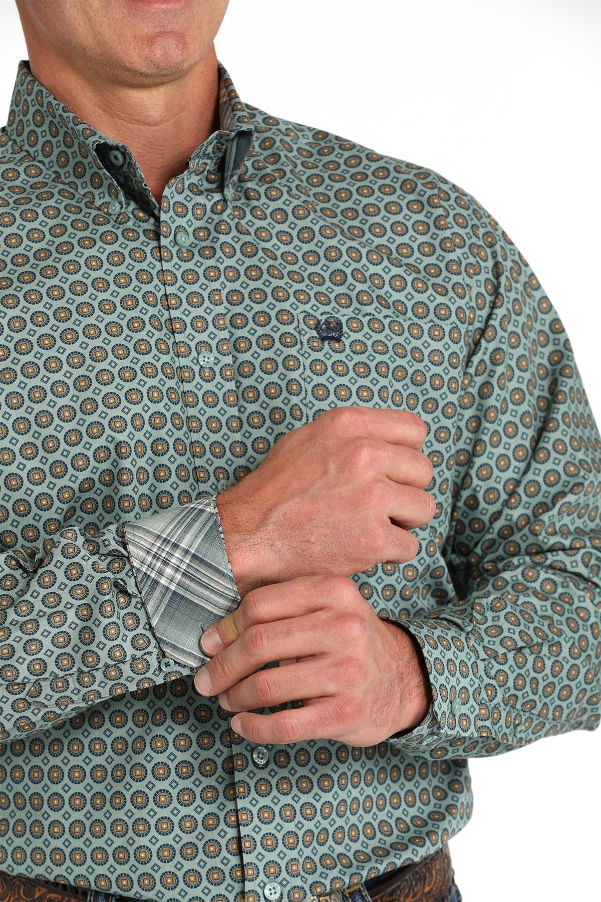 Cinch Plain Weave ~ Green - Henderson's Western Store
