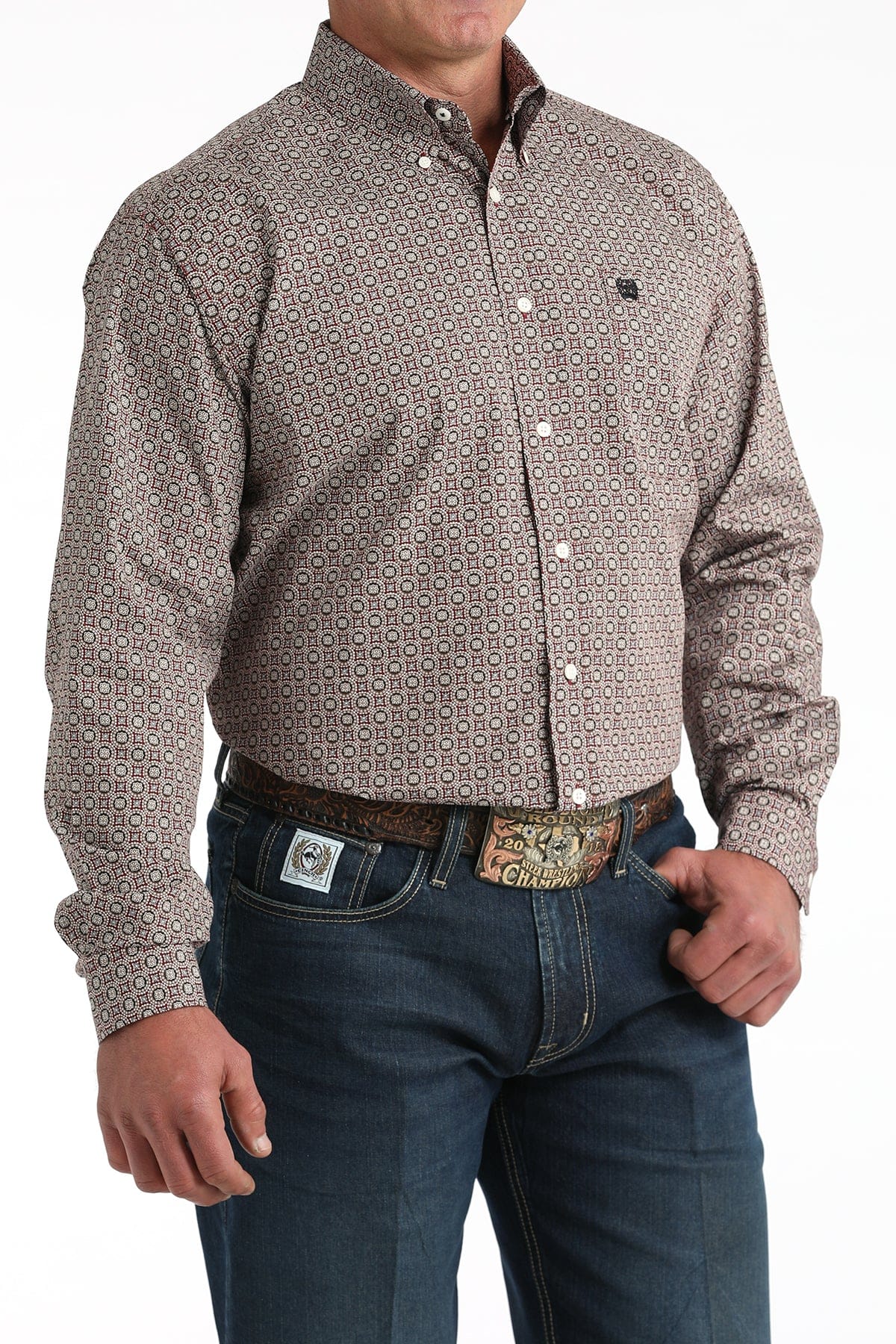 Cinch Plain Weave ~ Burgundy - Henderson's Western Store