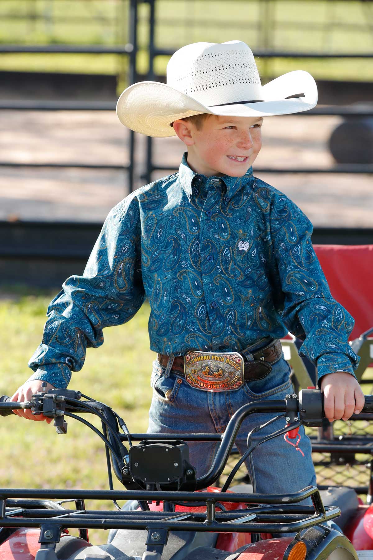Boy's Cinch Paisley Print - Henderson's Western Store