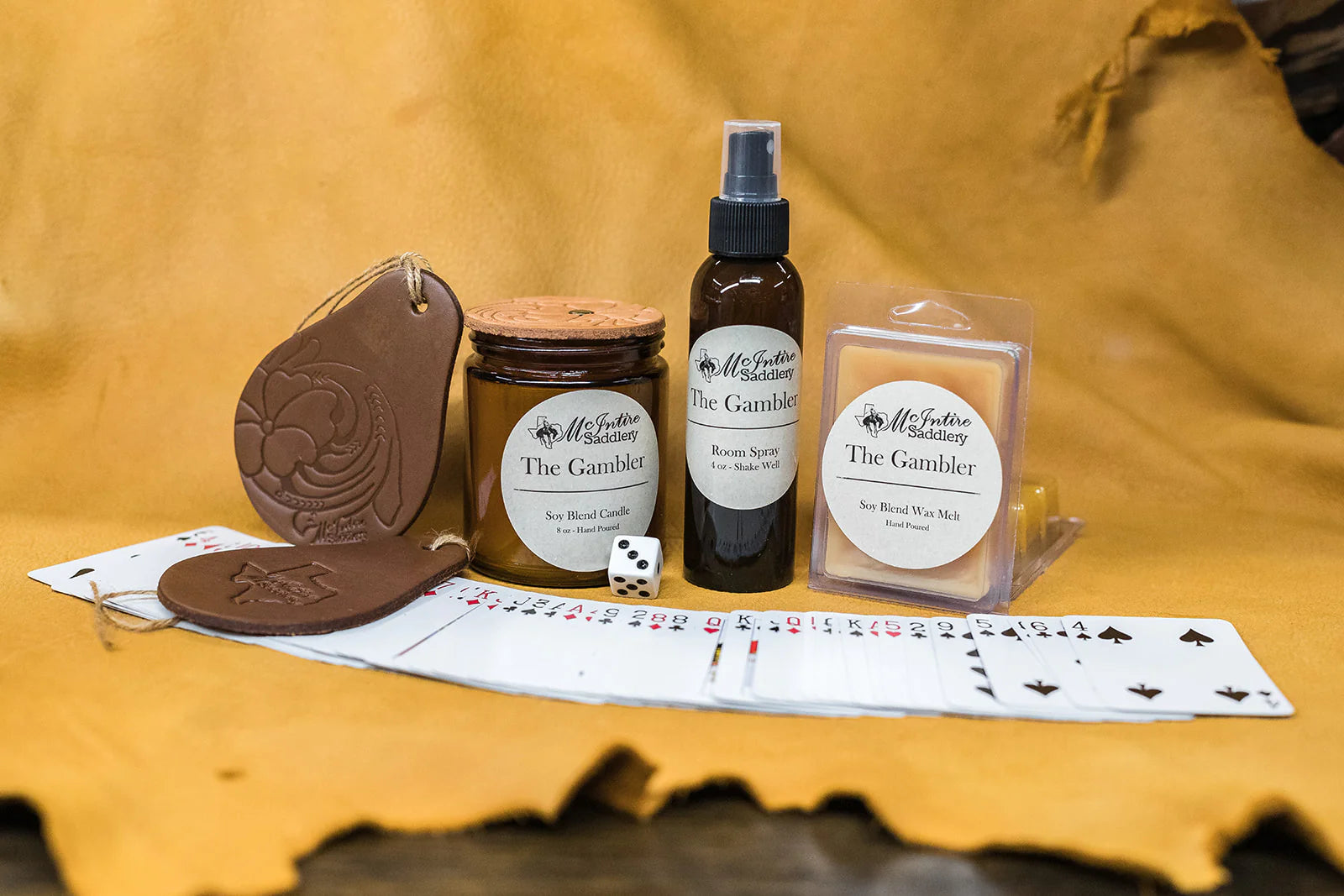 McIntire Saddlery Candles ~ The Gambler - Henderson's Western Store