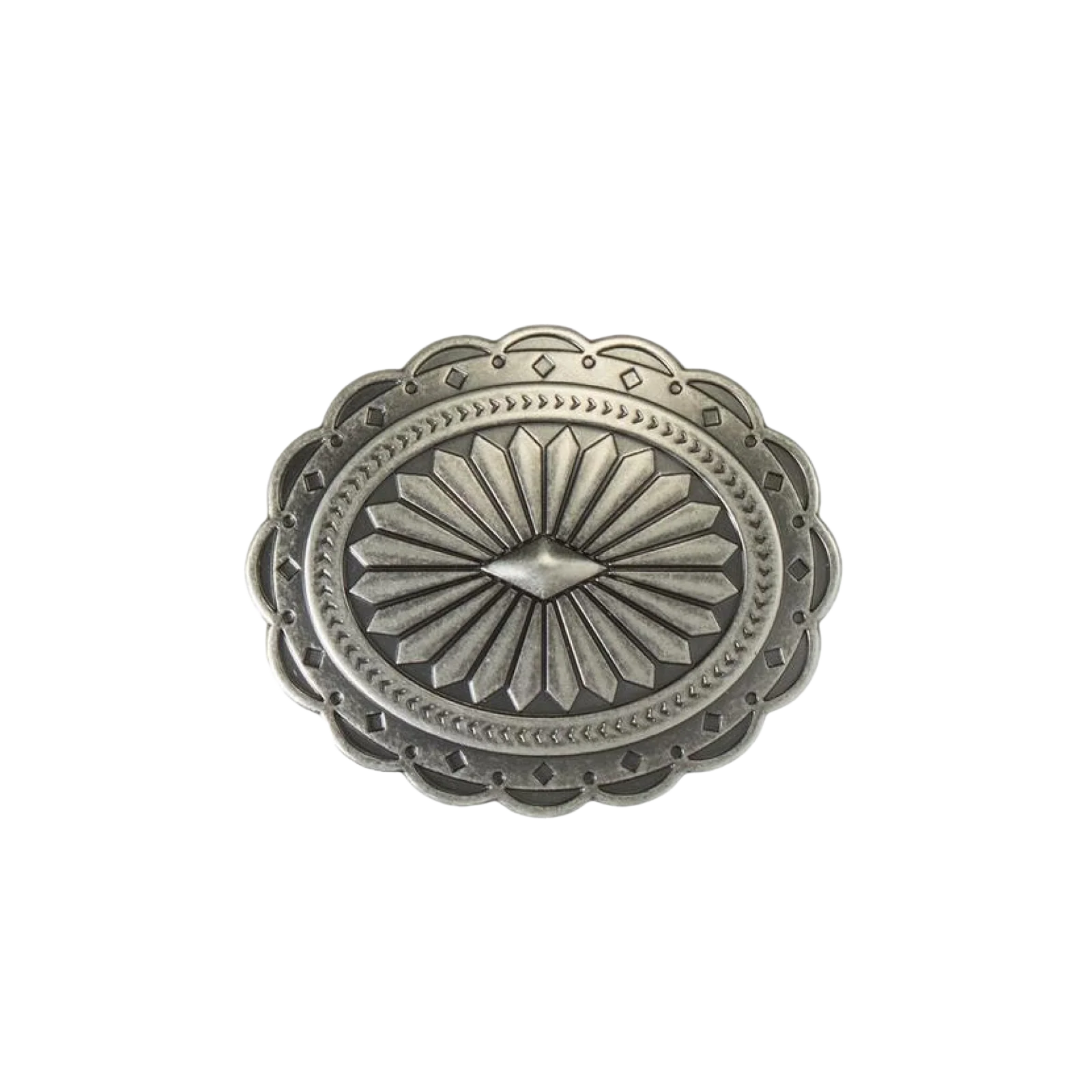 Blazin Roxx Belt Buckle ~Diamond Sunburst - Henderson's Western Store